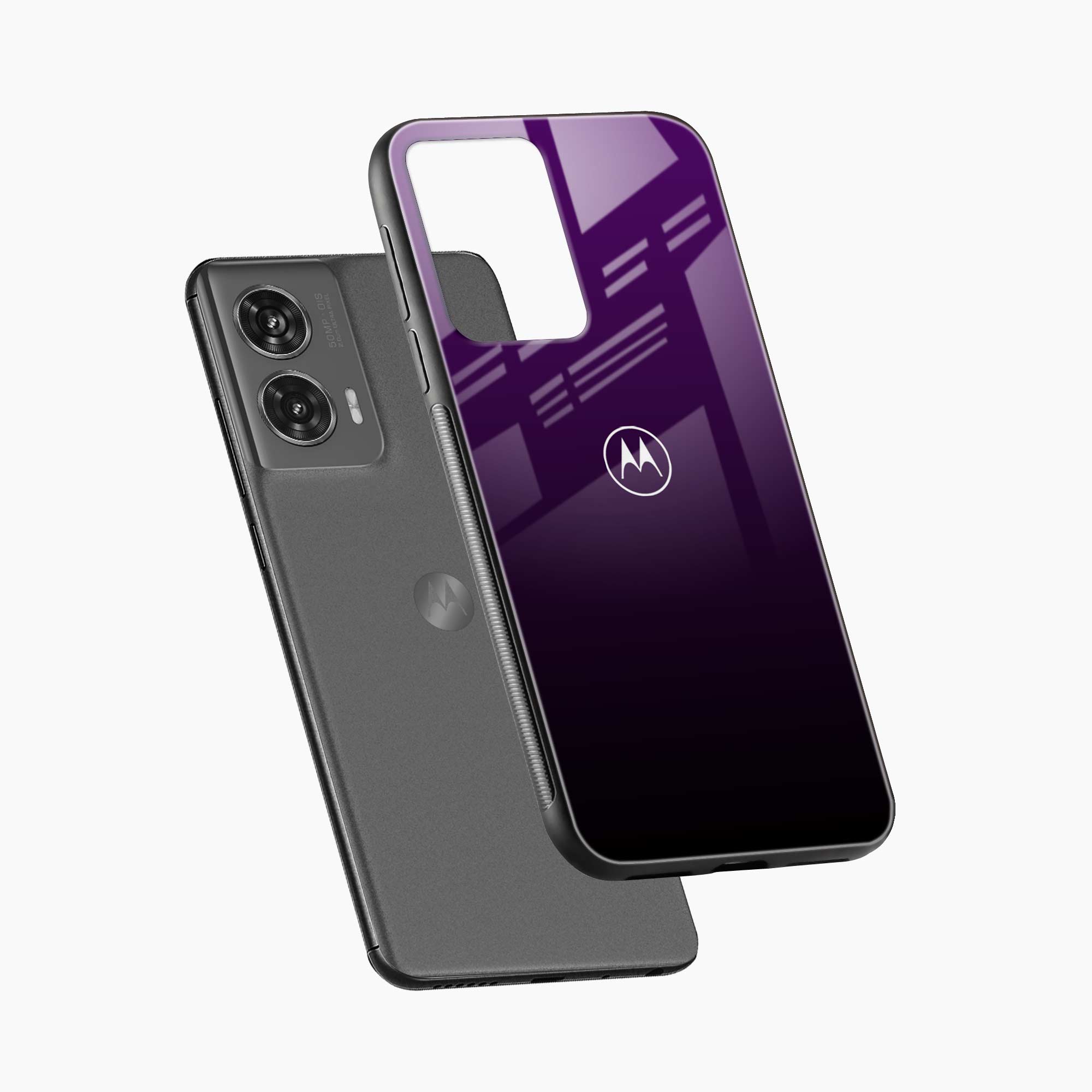 Pleasing Purple Motorola G96 5G Back Cover