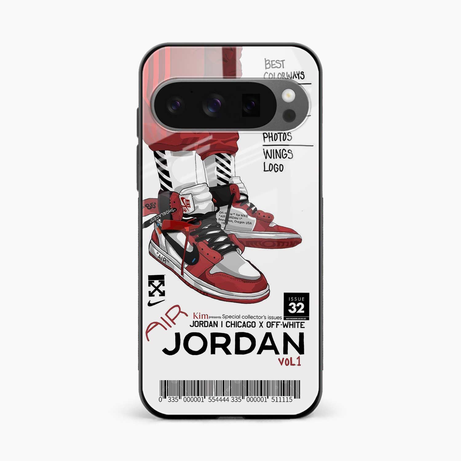 Red Sneakers Google Pixel 10 Pro Back Cover