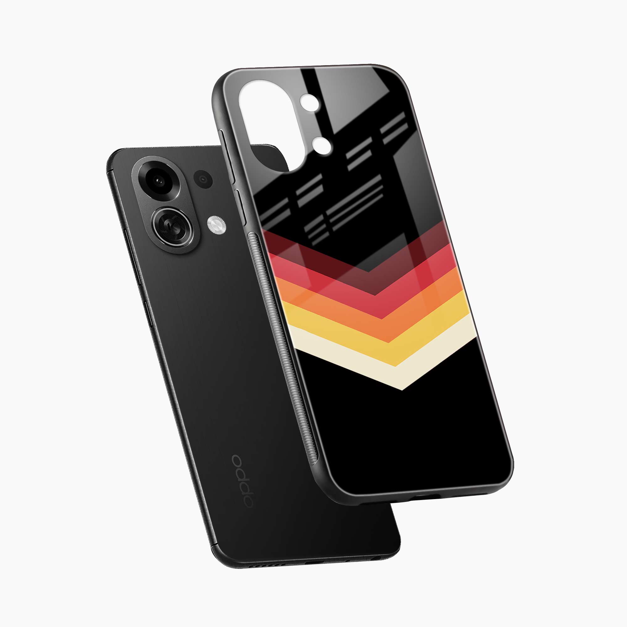 Rewind Strips Pattern Oppo K13 Turbo 5G Back Cover