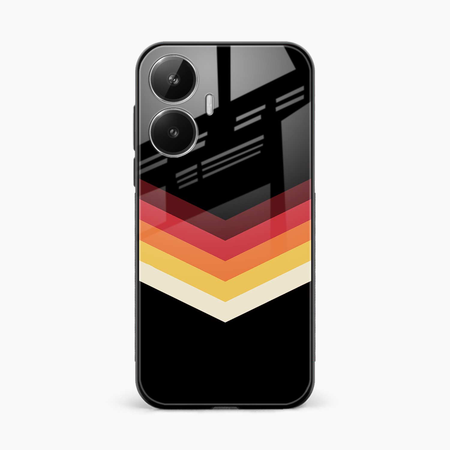 Rewind Strips Pattern Realme Narzo N55 Back Cover