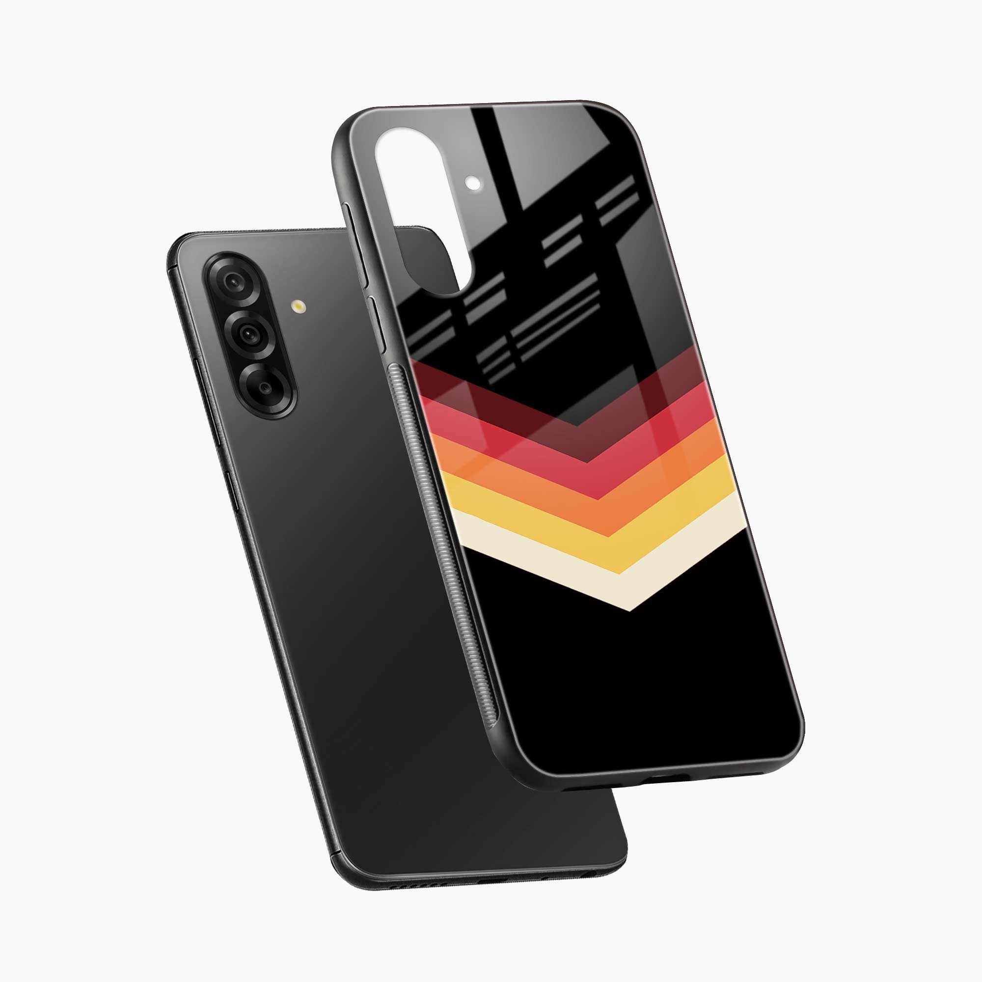 Rewind Strips Pattern Samsung A17 5G Back Cover