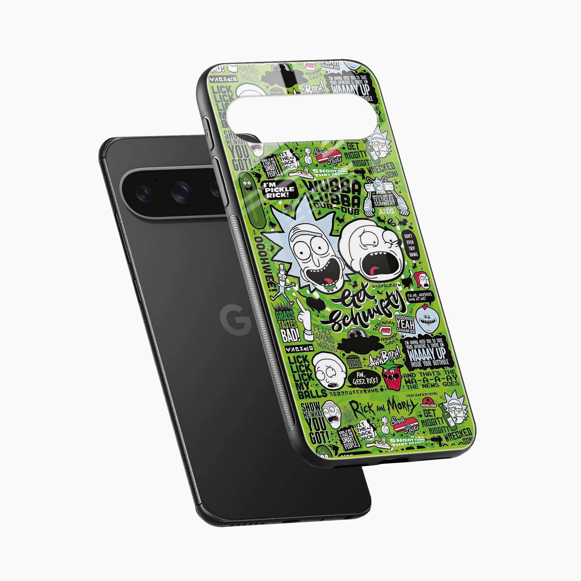 Rick And Morty Google Pixel 10 Back Cover