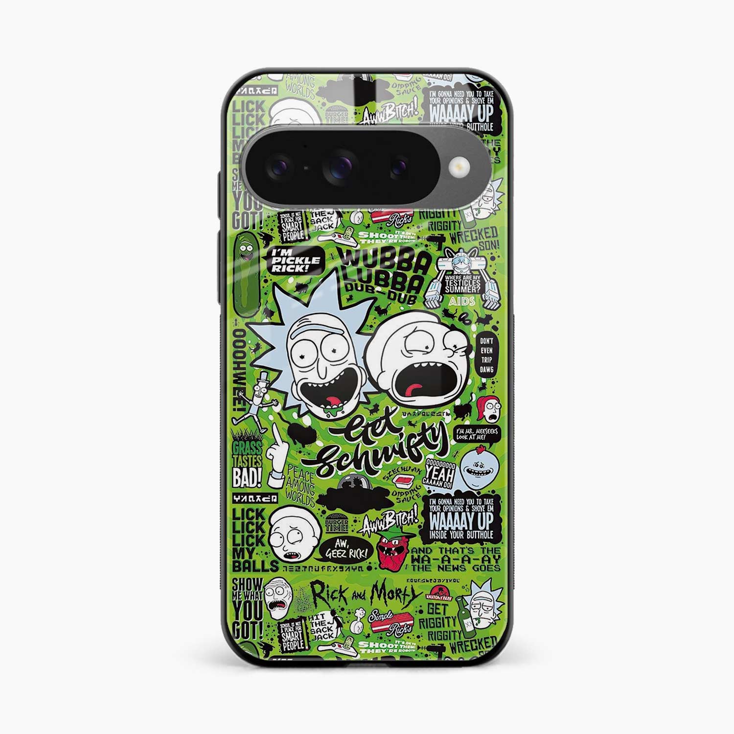 Rick And Morty Google Pixel 10 Back Cover
