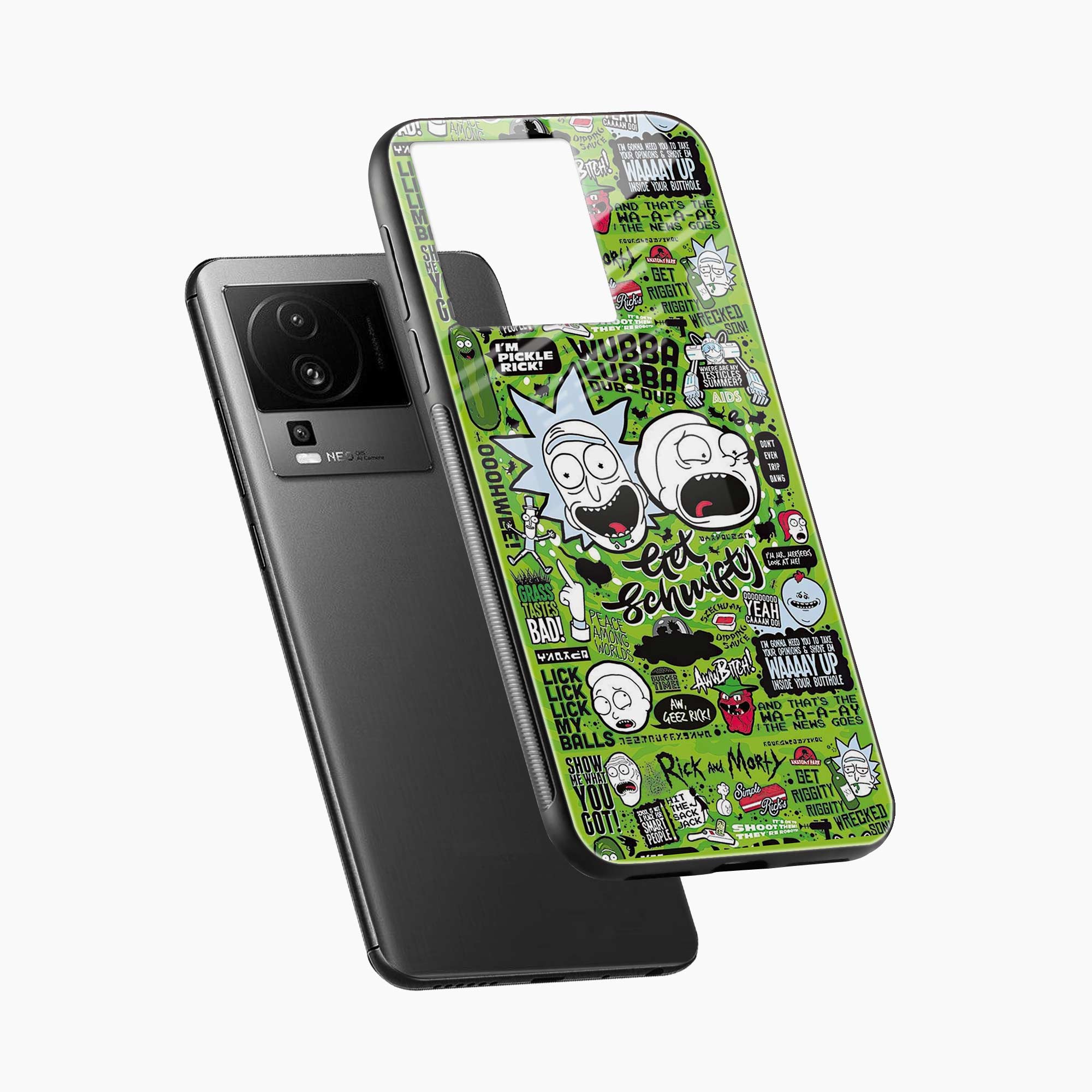 Rick And Morty Iqoo Neo 7 Pro 5G Back Cover