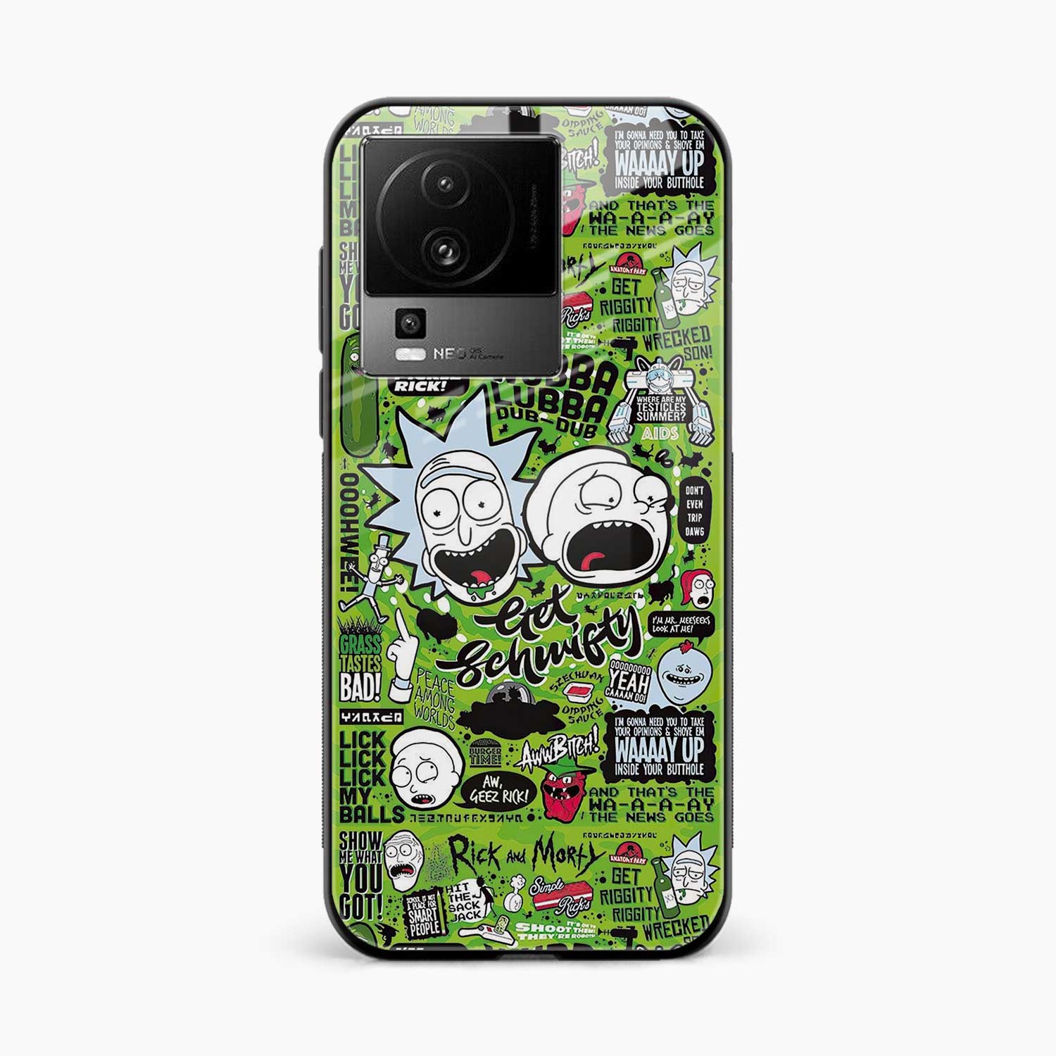 Rick And Morty Iqoo Neo 7 Pro 5G Back Cover
