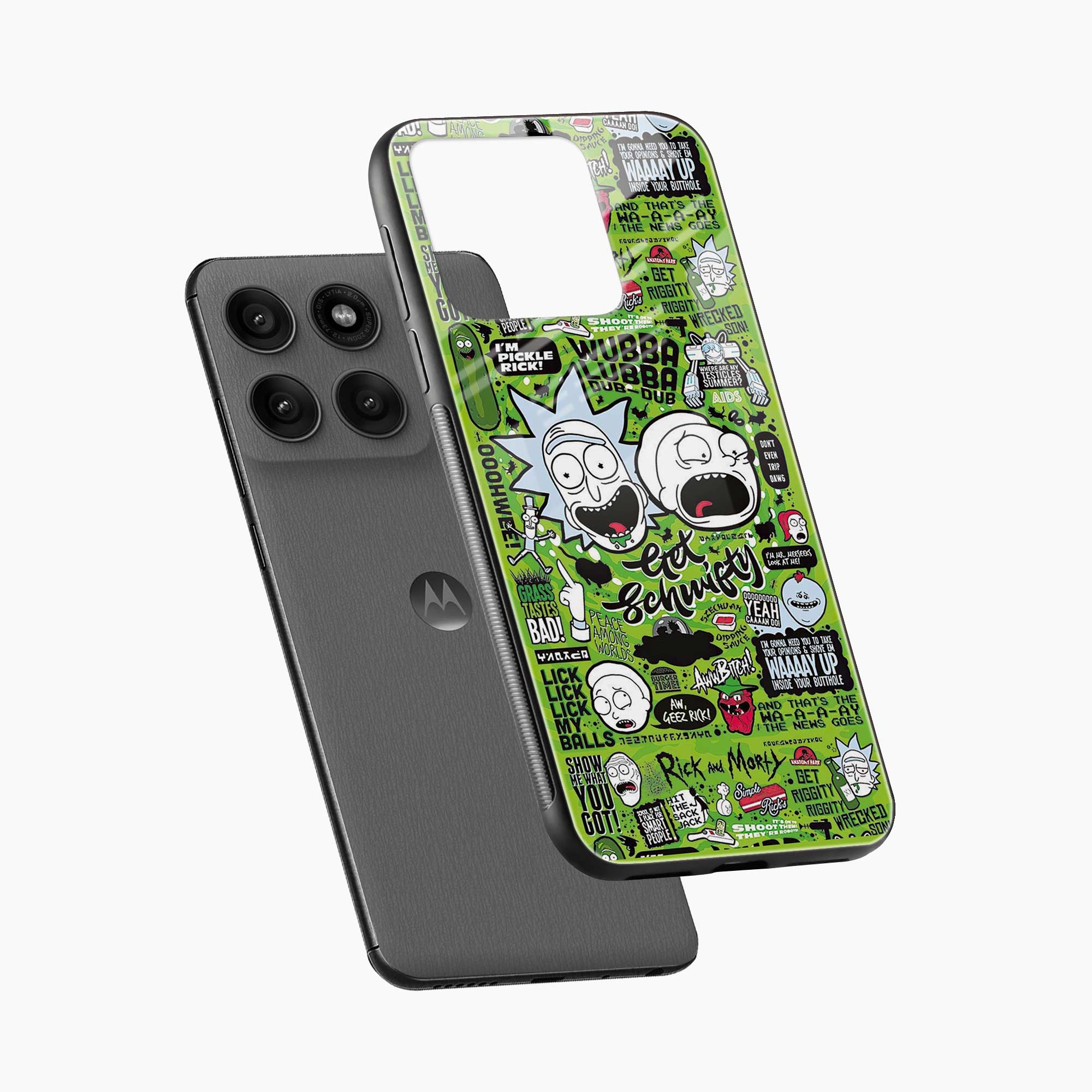 Rick And Morty Motorola Edge 60 5G Back Cover