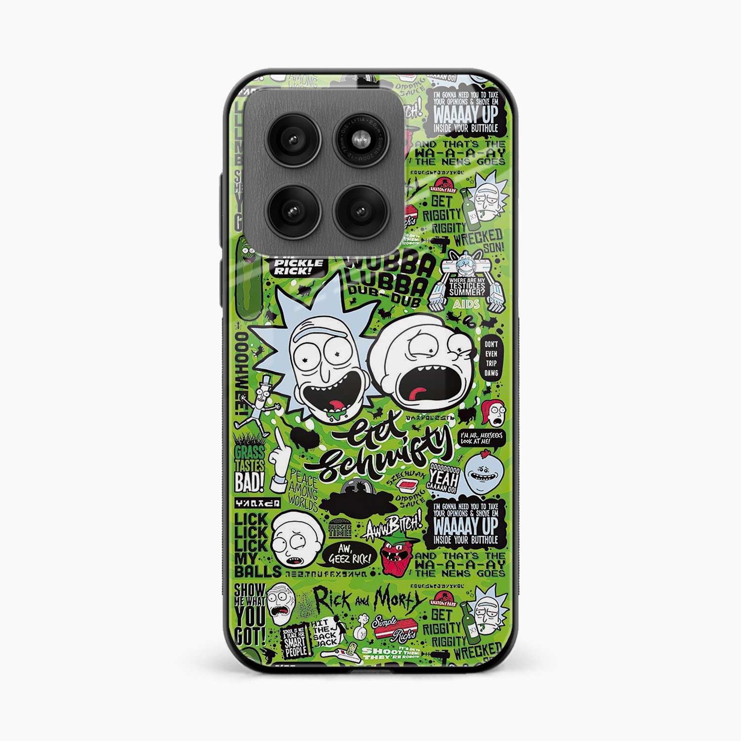 Rick And Morty Motorola Edge 60 5G Back Cover