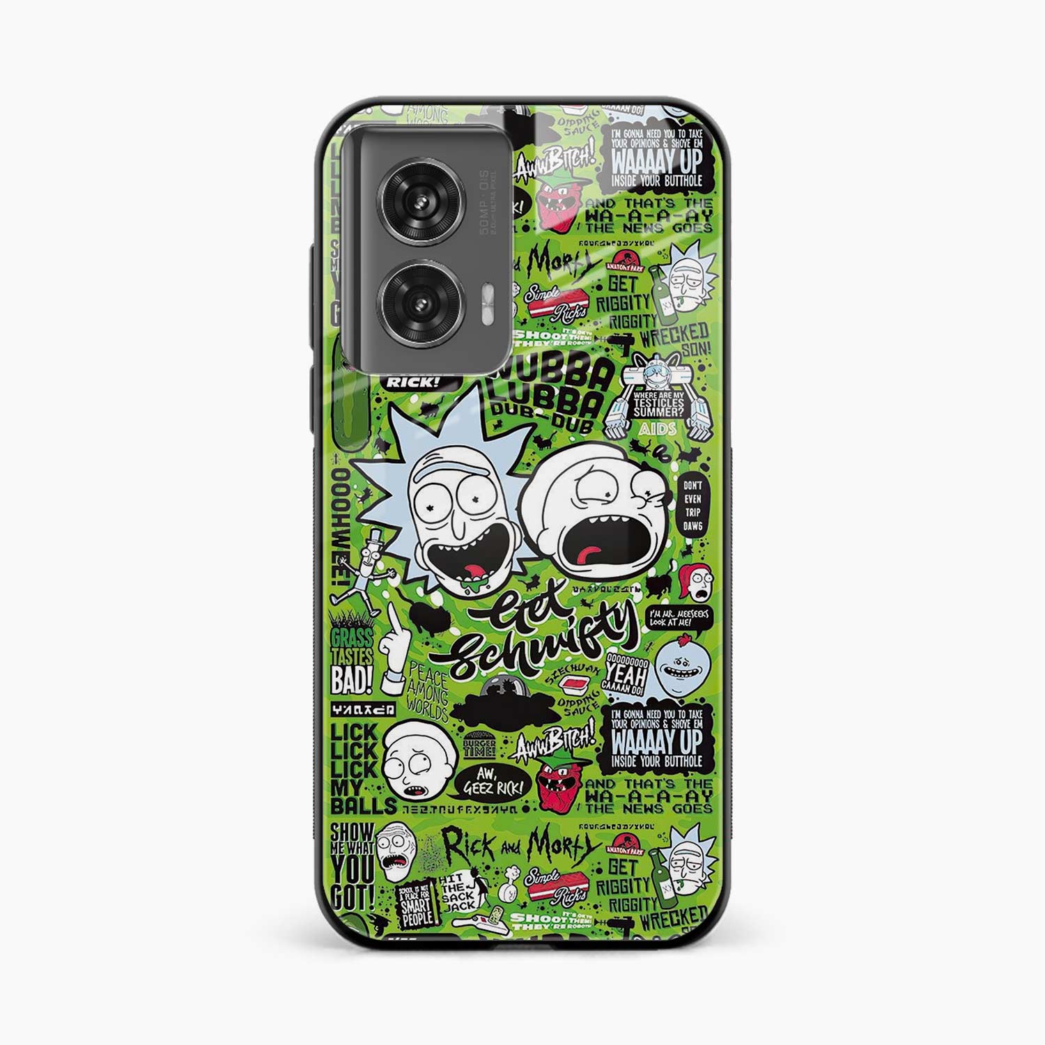 Rick And Morty Motorola G96 5G Back Cover