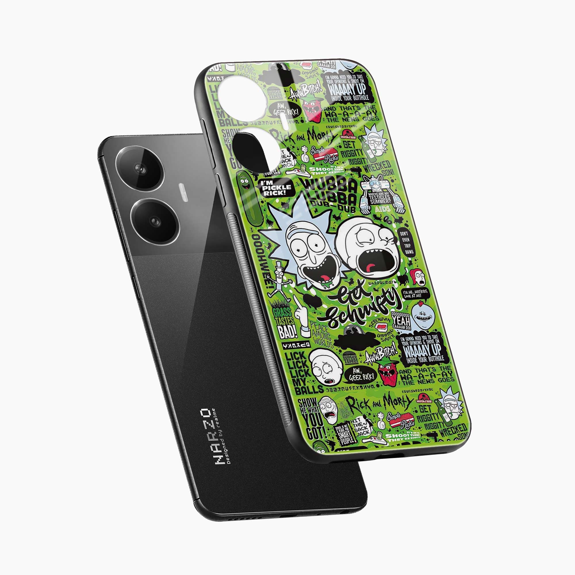 Rick And Morty Realme Narzo N55 Back Cover