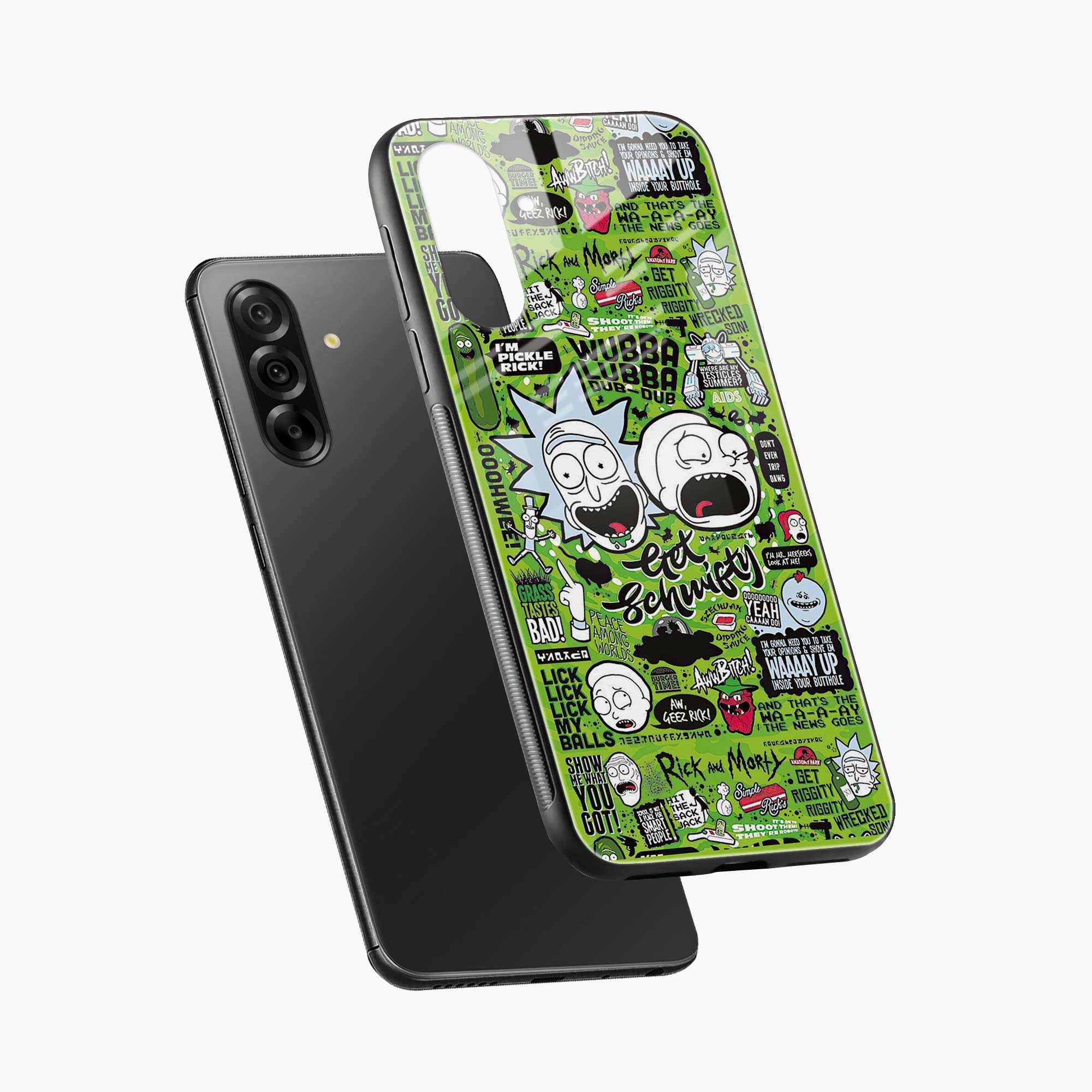 Rick And Morty Samsung A17 5G Back Cover