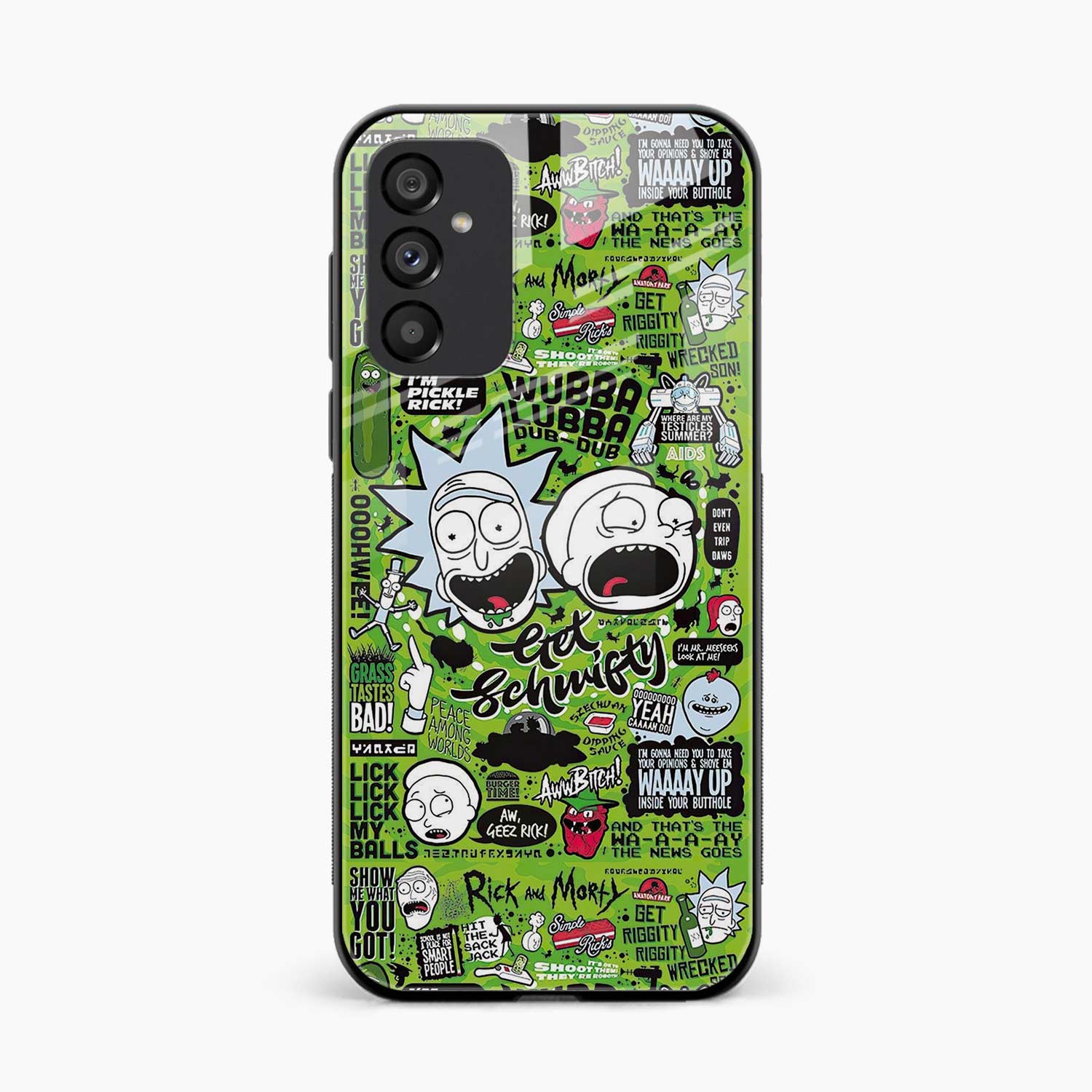 Rick And Morty Samsung S25 FE Back Cover