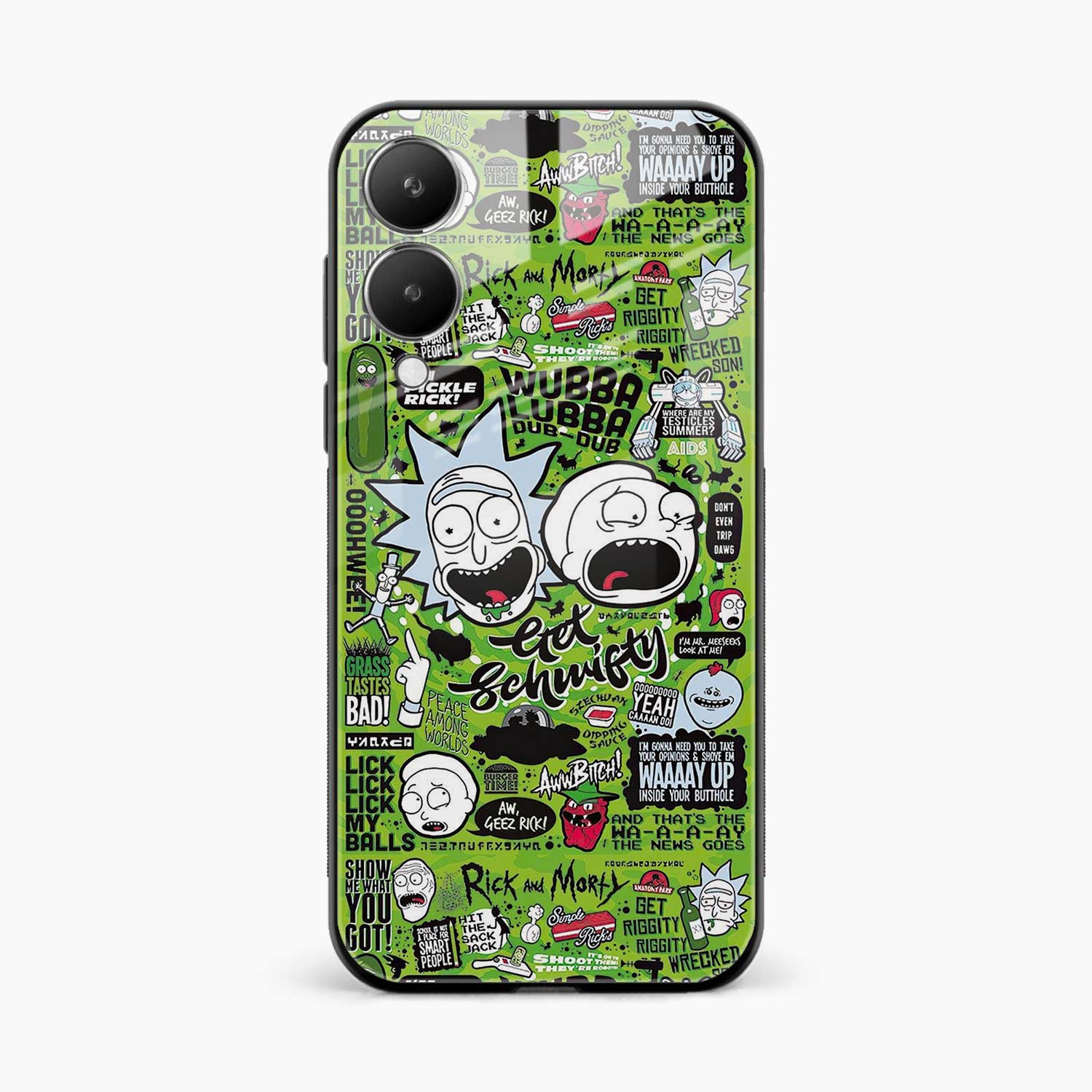 Rick And Morty Vivo Y28 5G Back Cover