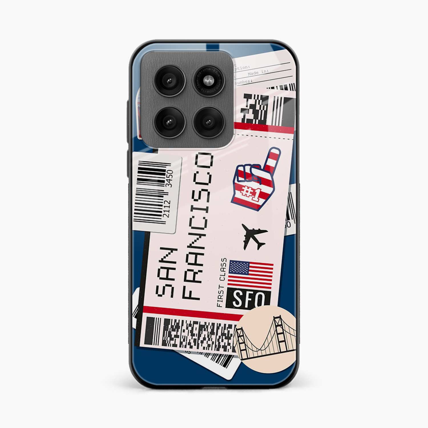 San Francisco Motorola Edge 60 5G Back Cover