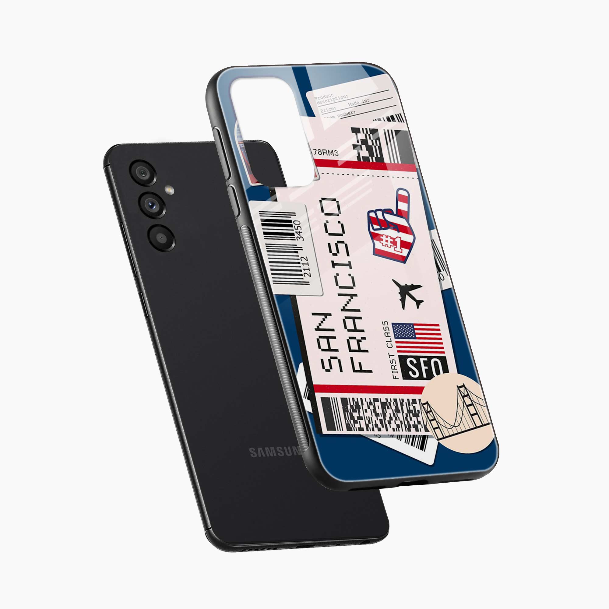 San Francisco Samsung S25 FE Back Cover