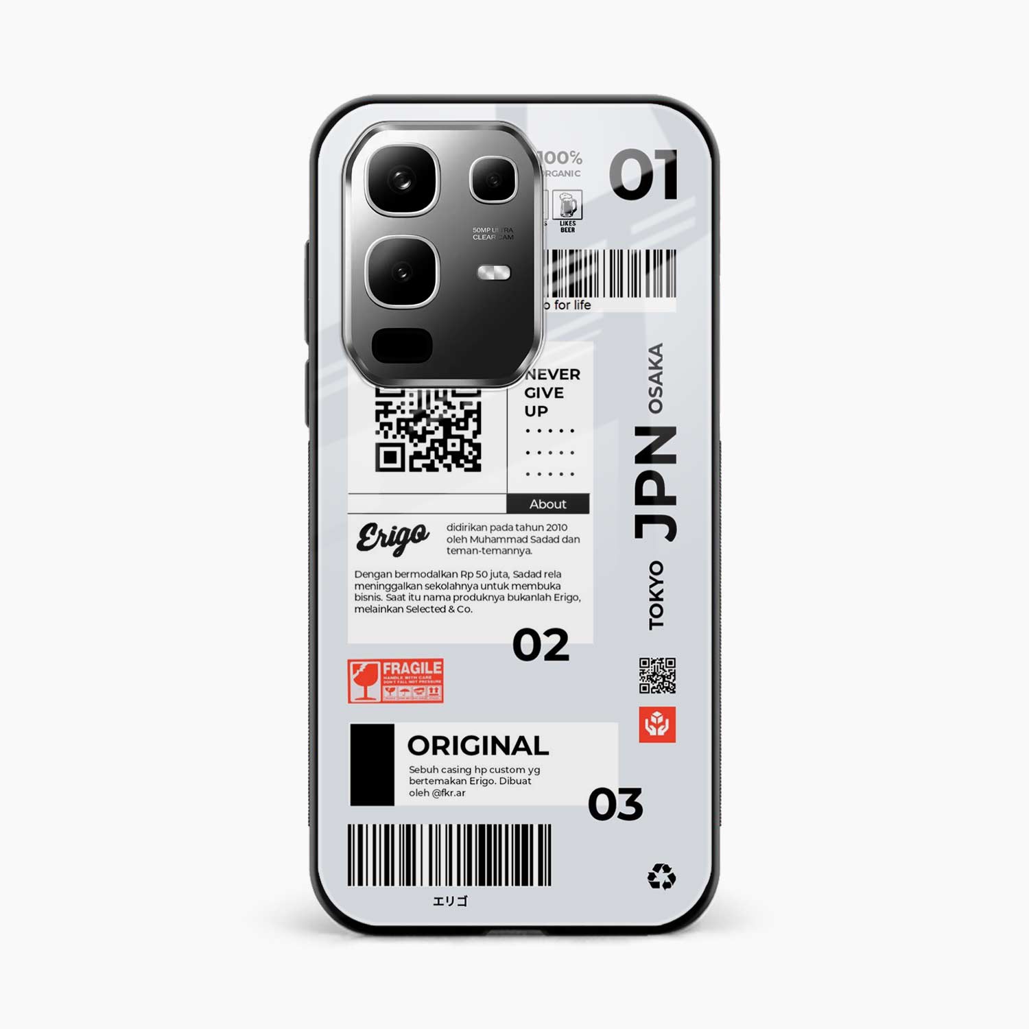 Shipment Infinix Note 50s 5G Plus Back Cover