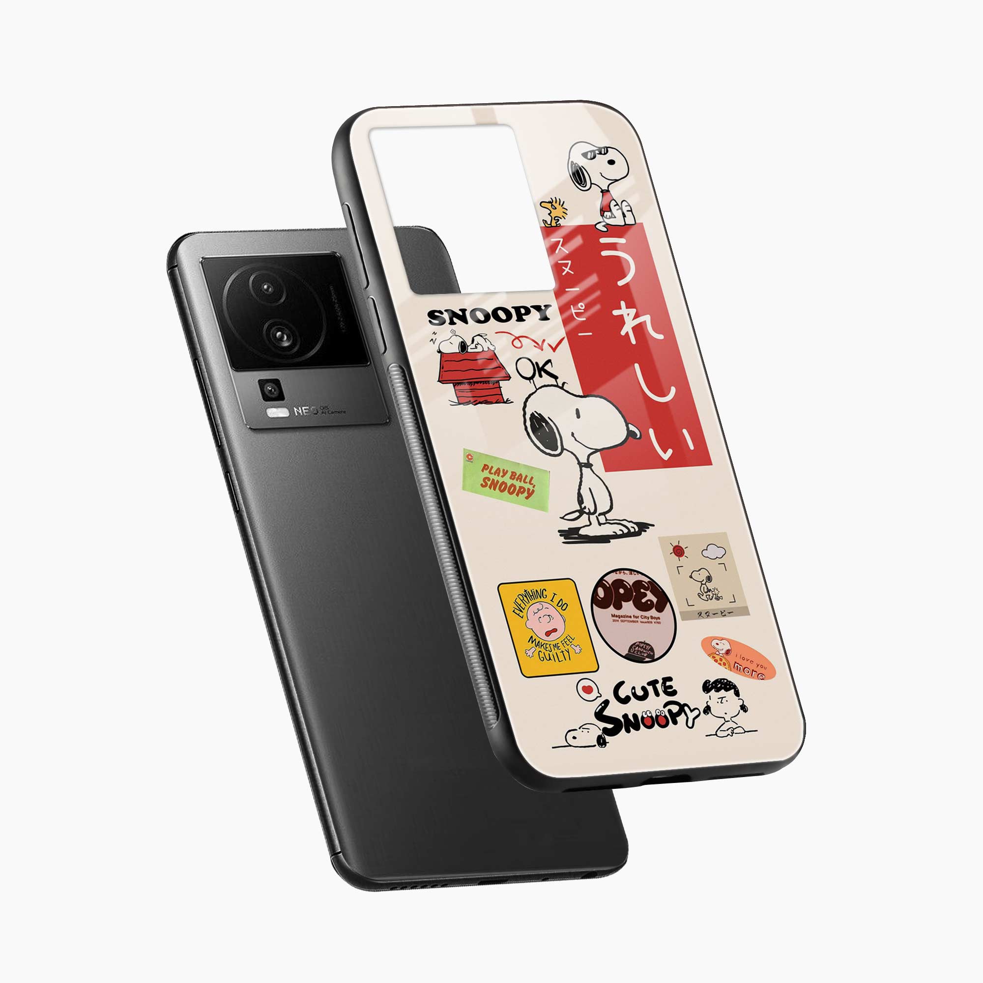 Snoopy Iqoo Neo 7 Pro 5G Back Cover
