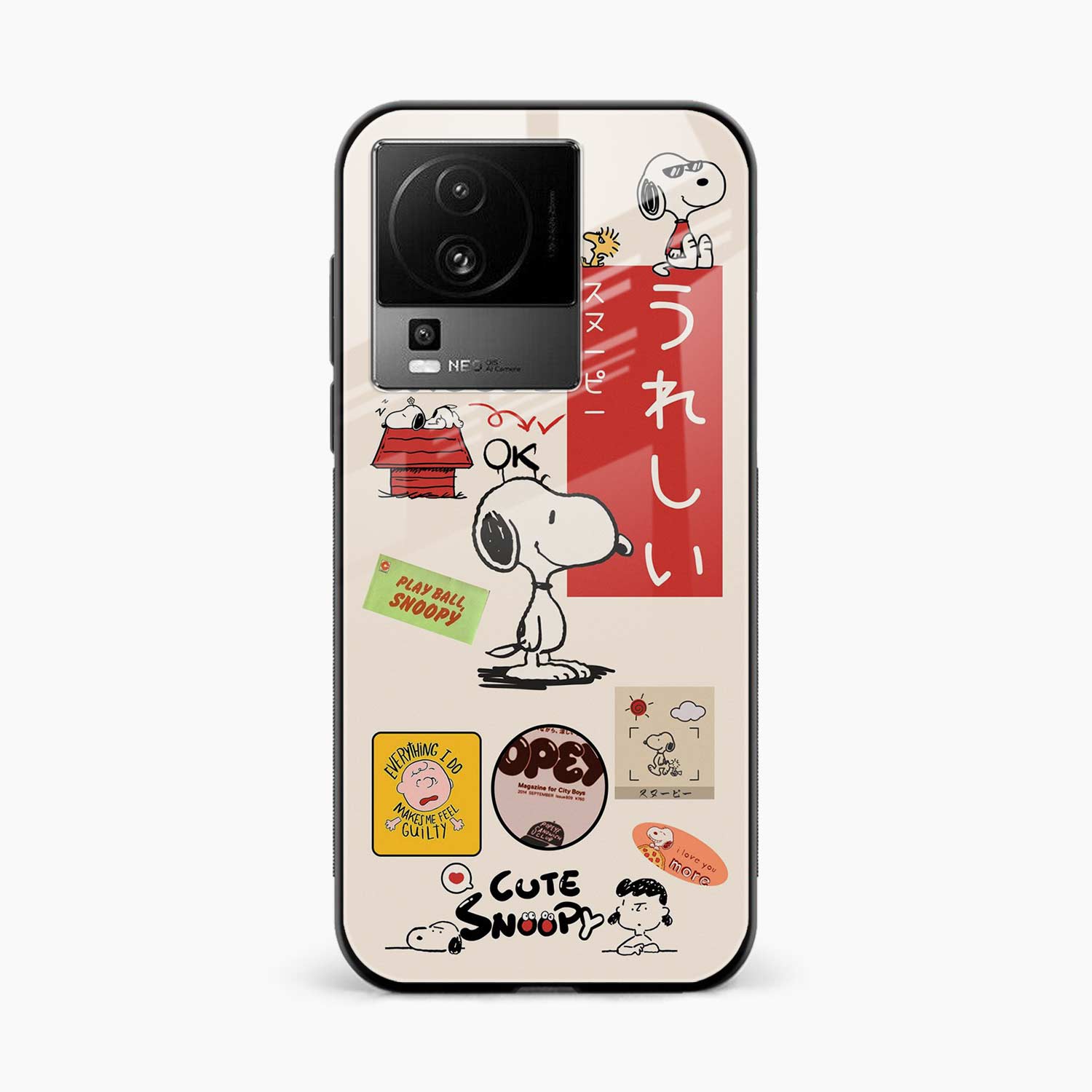 Snoopy Iqoo Neo 7 Pro 5G Back Cover