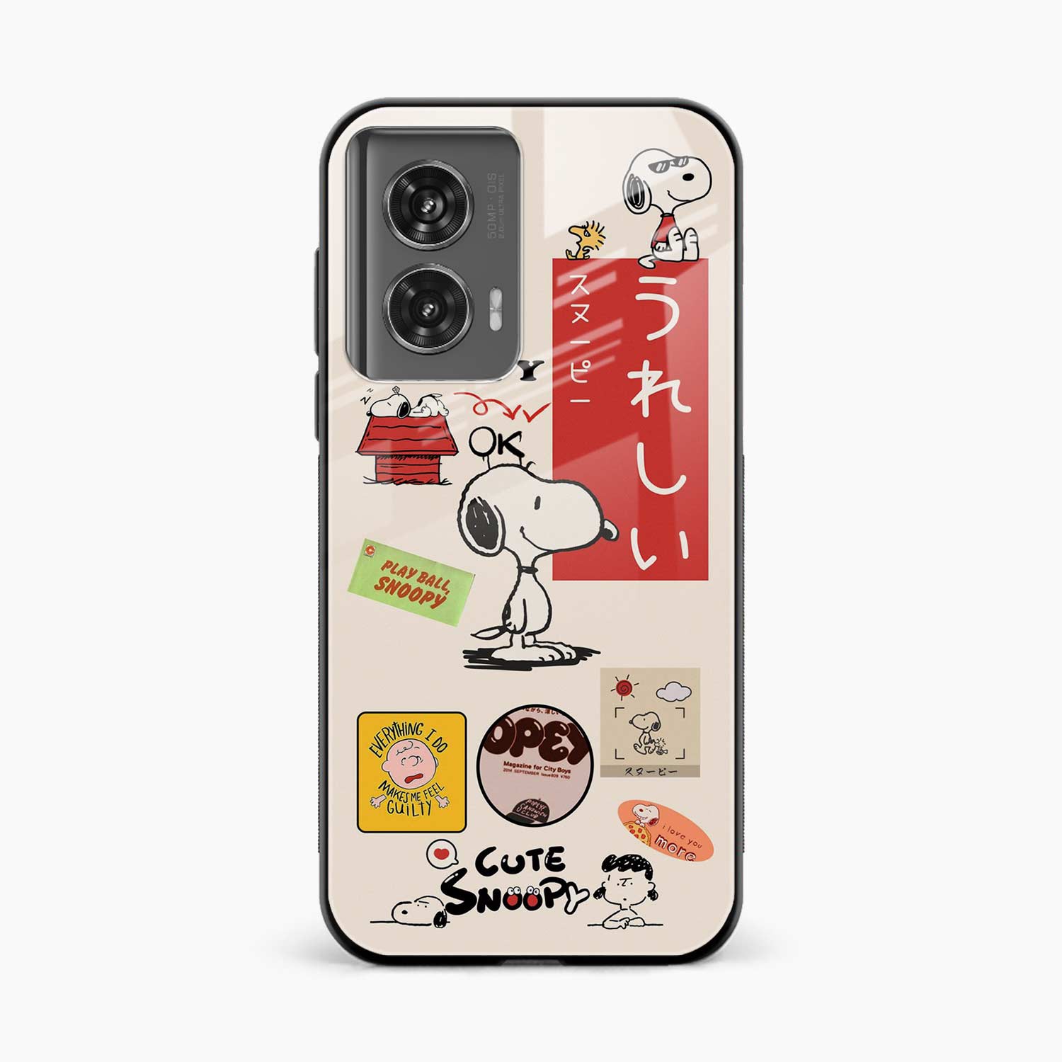 Snoopy Motorola G96 5G Back Cover