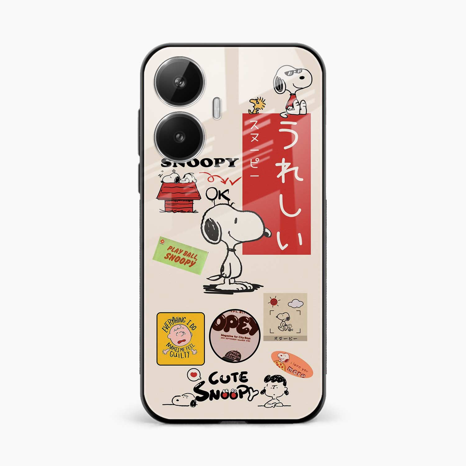 Snoopy Realme Narzo N55 Back Cover
