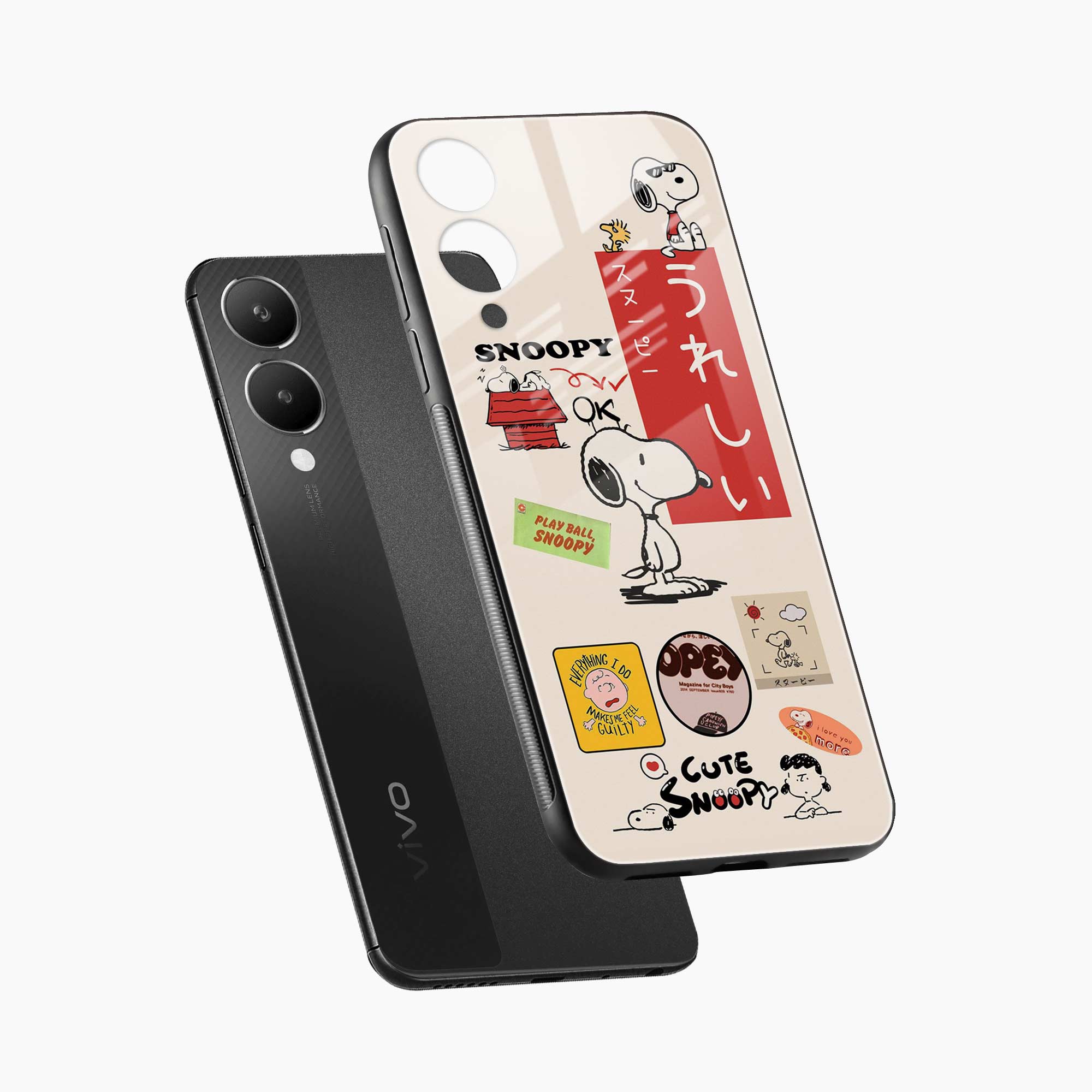 Snoopy Vivo Y28 5G Back Cover