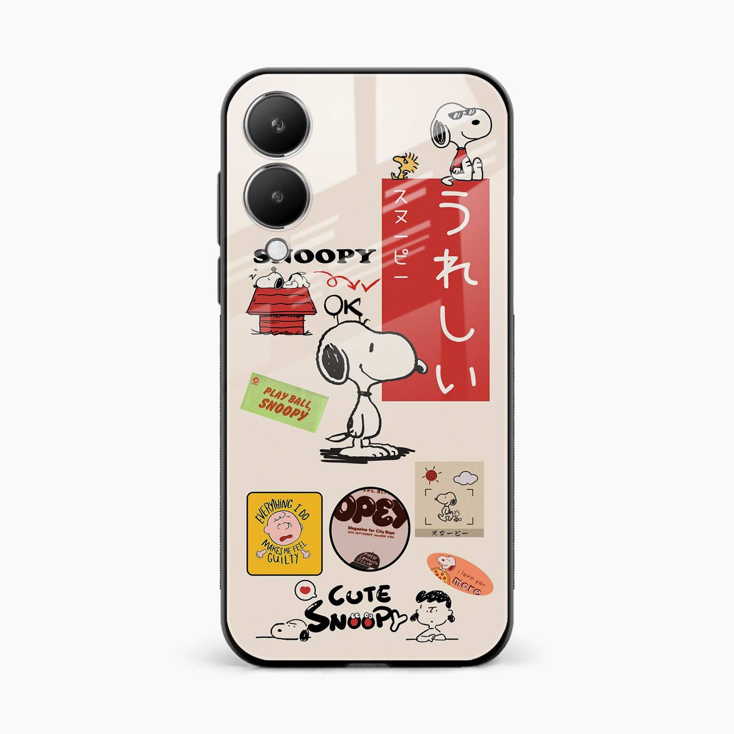 Snoopy Vivo Y28 5G Back Cover