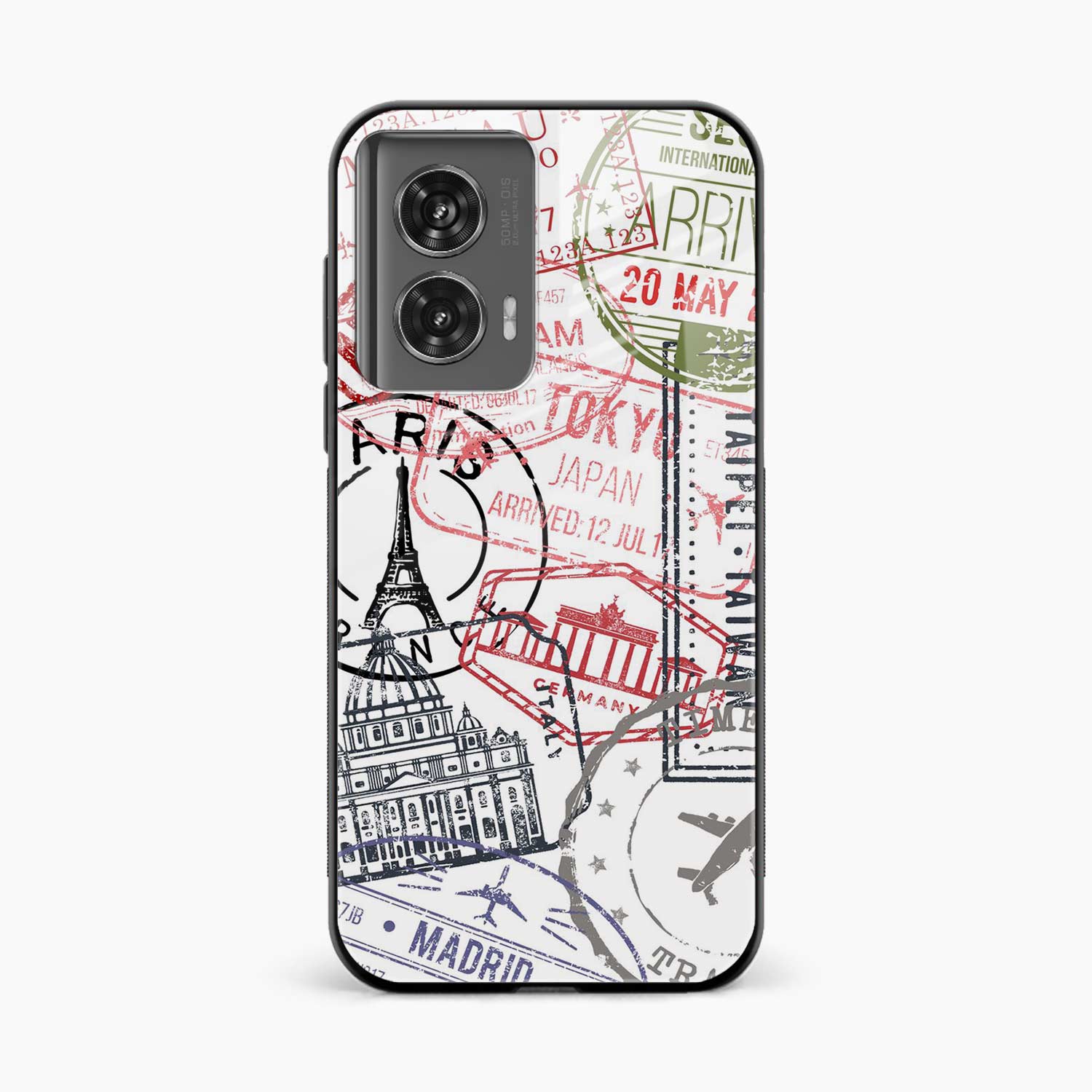 Stamp Motorola G96 5G Back Cover
