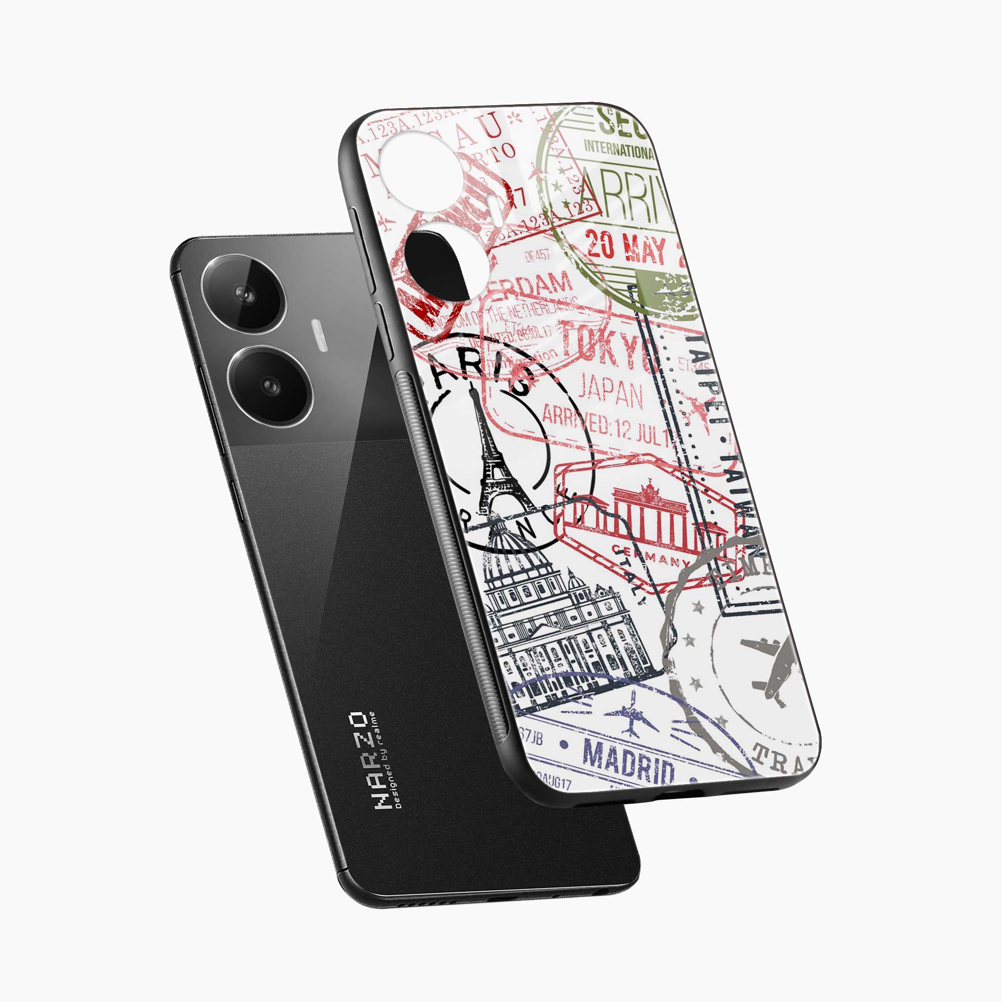 Stamp Realme Narzo N55 Back Cover