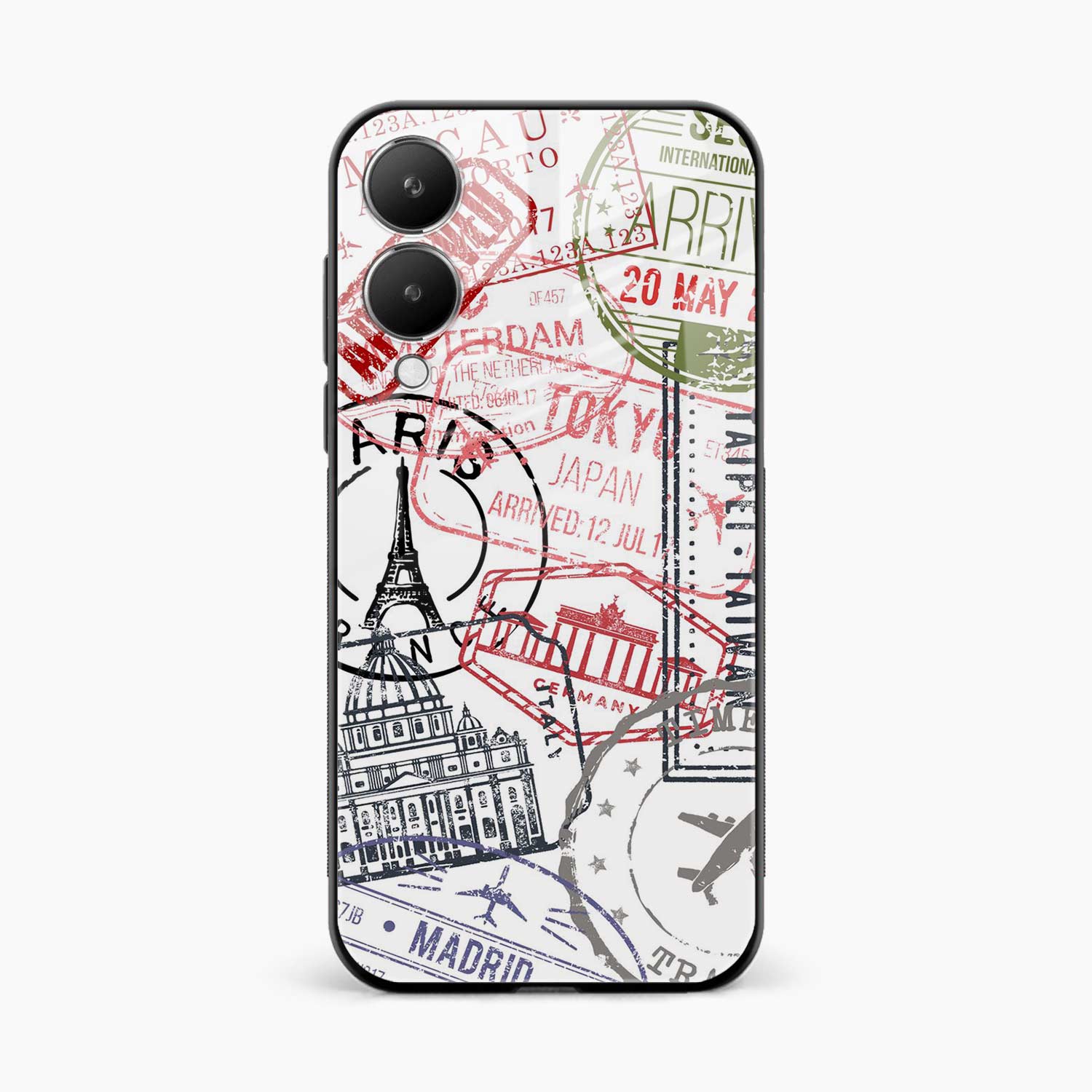 Stamp Vivo Y28 5G Back Cover