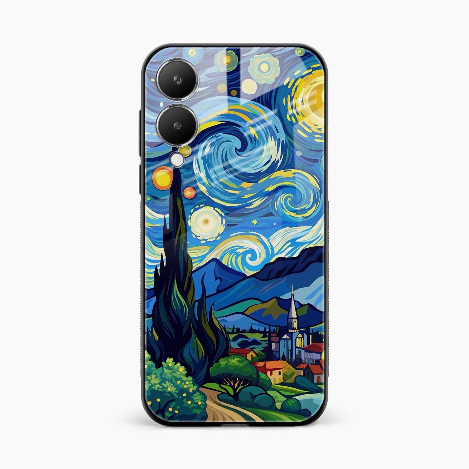 Starry Night Vivo Y28 5G Back Cover