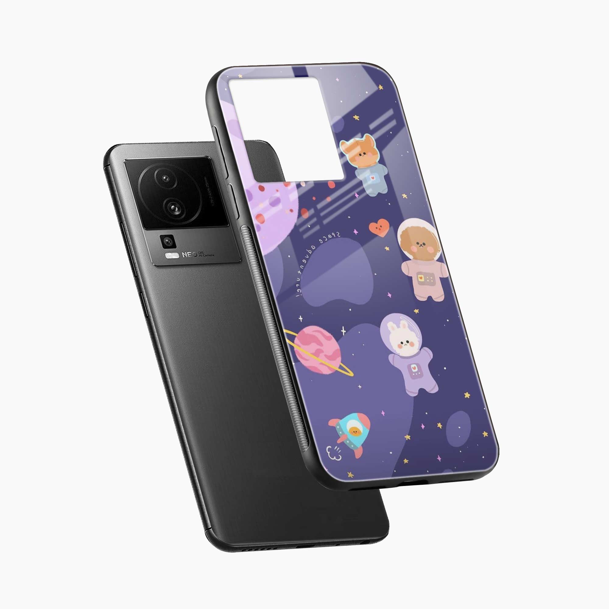 Teddy Space Iqoo Neo 7 Pro 5G Back Cover