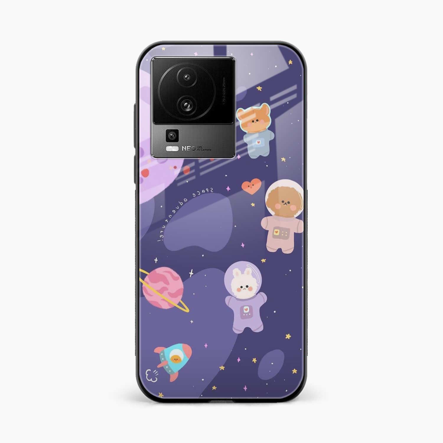 Teddy Space Iqoo Neo 7 Pro 5G Back Cover