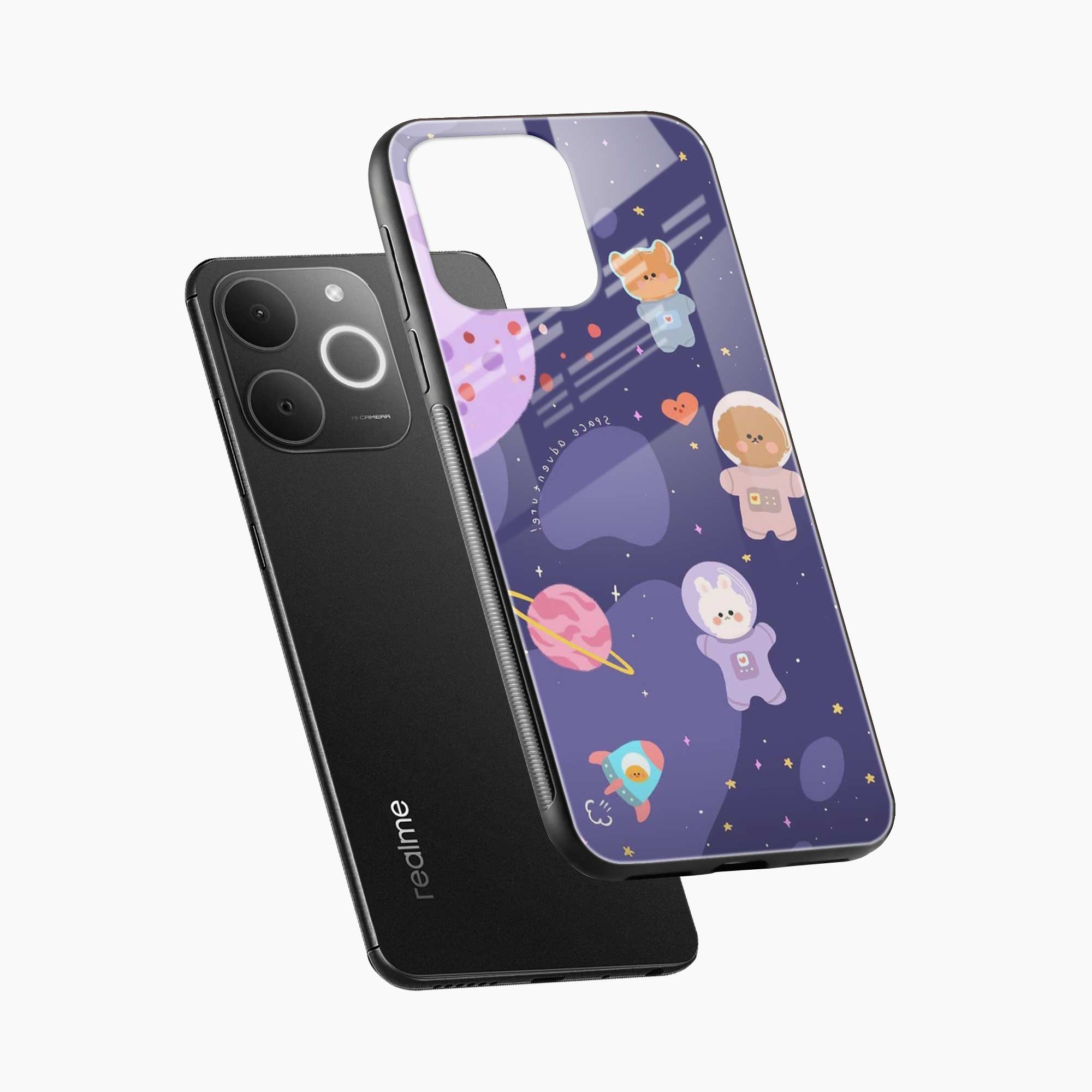 Teddy Space Realme C71 4G Back Cover