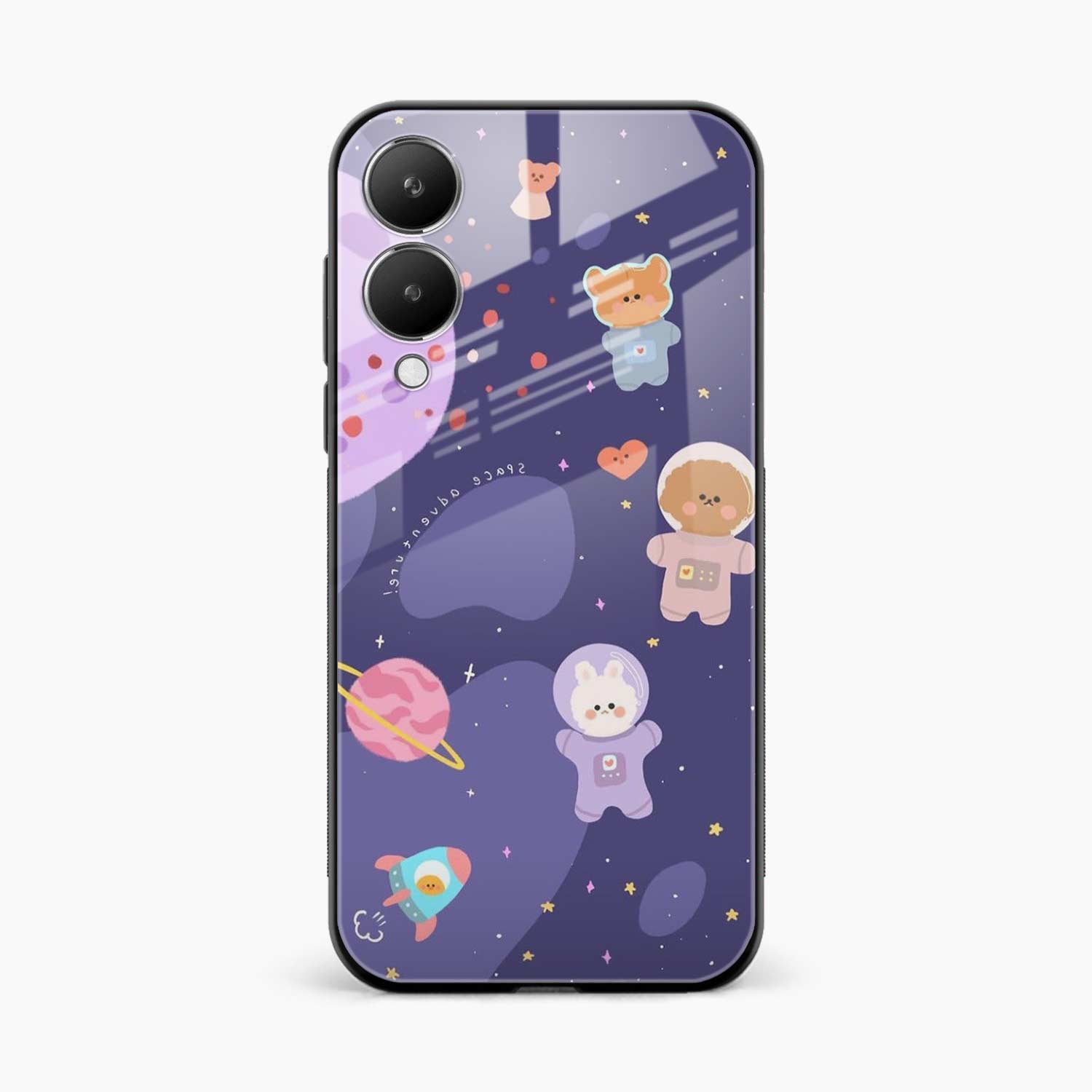 Teddy Space Vivo Y28 5G Back Cover