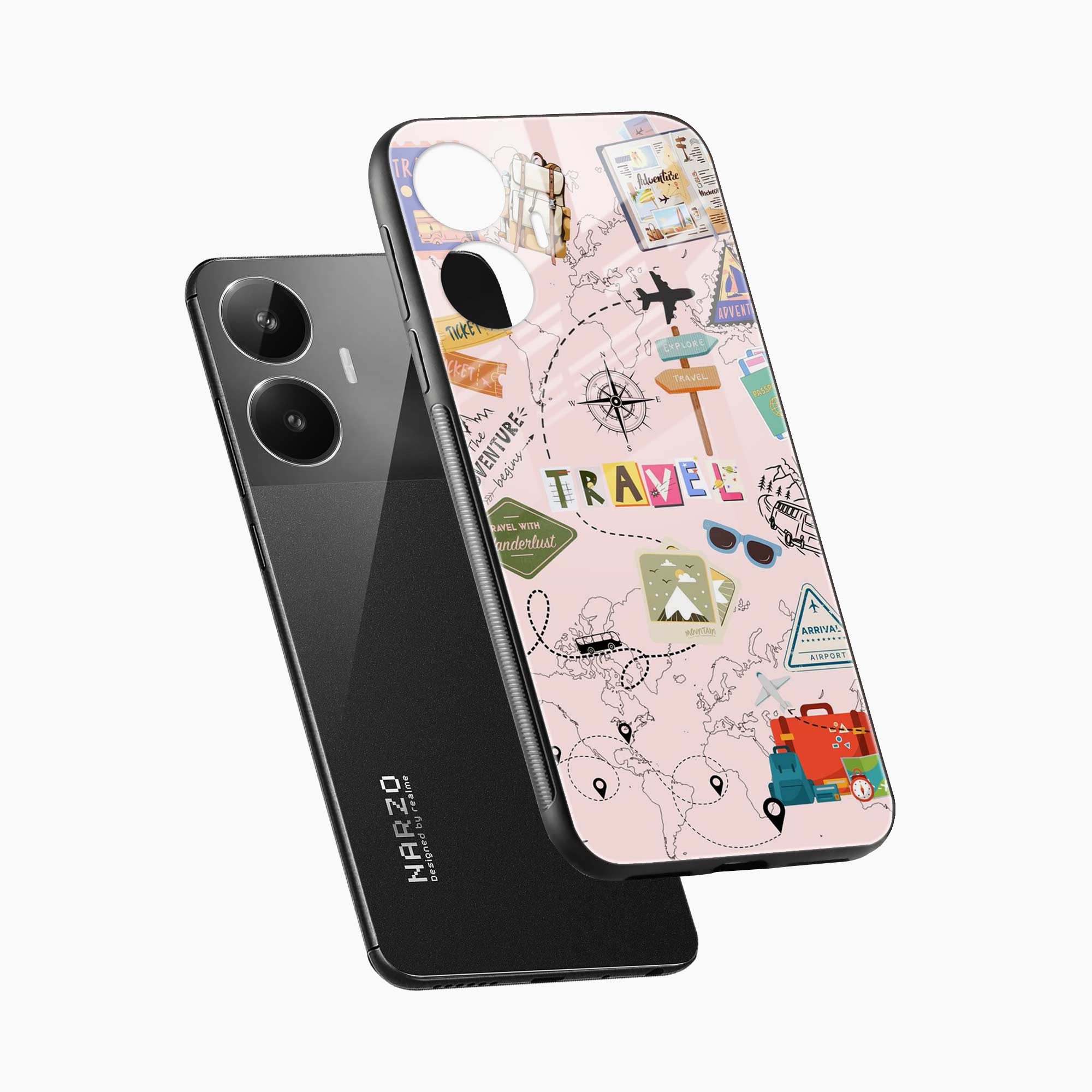 Traveler Realme Narzo N55 Back Cover