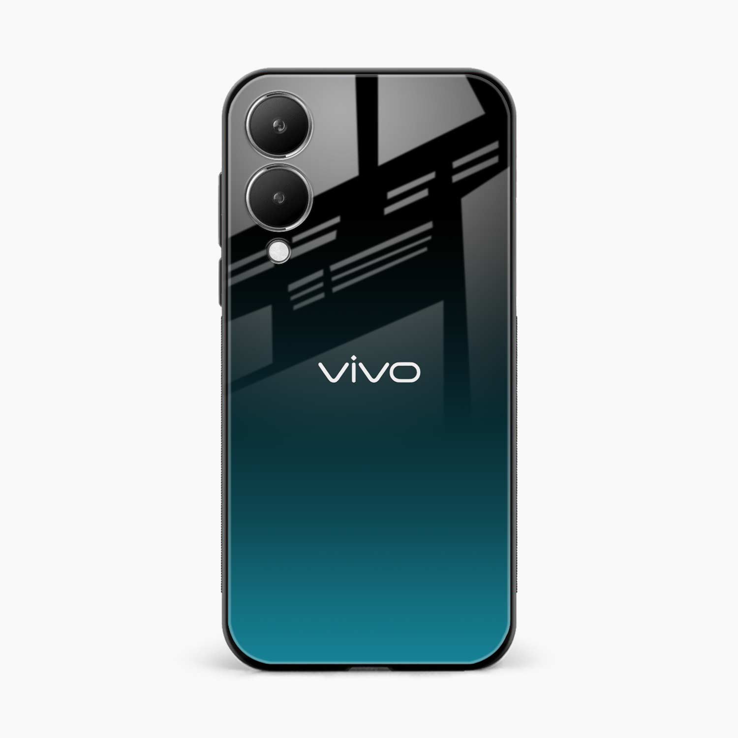Ultramarine Glass Vivo Y28 5G Back Cover