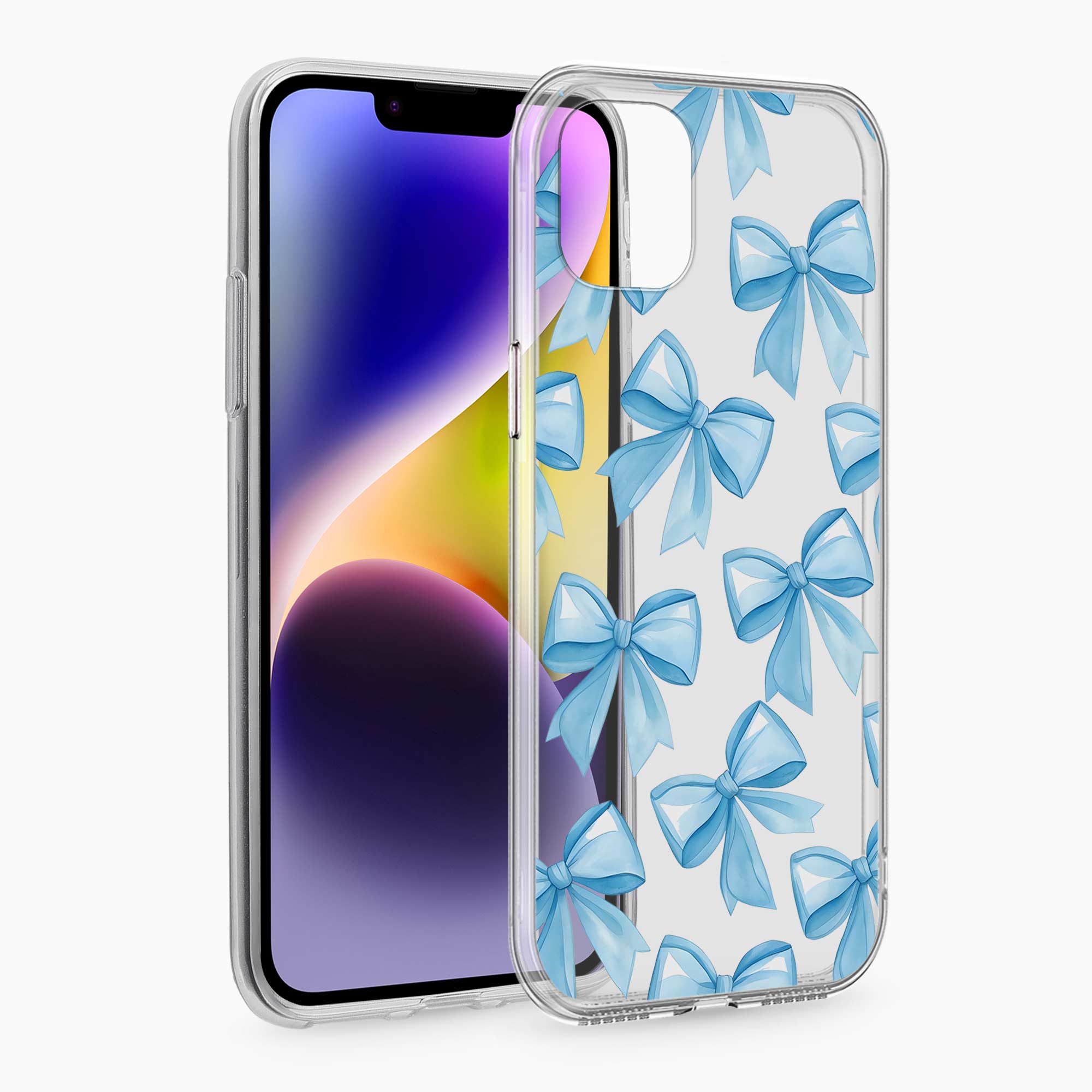 Bow Design iPhone 12 Mini Silicone Back Cover