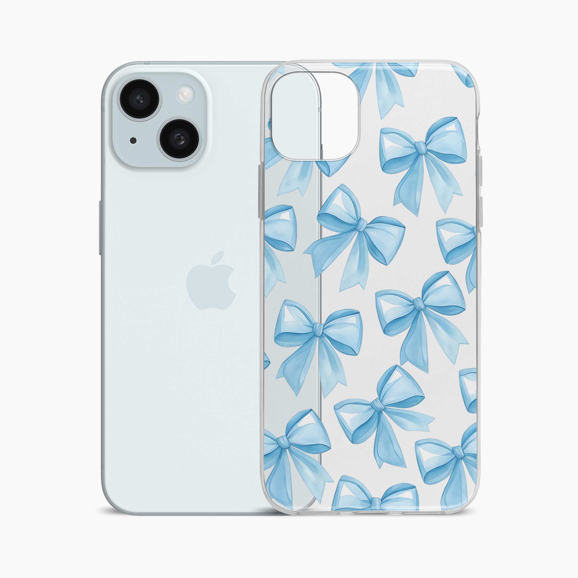 Bow Design iPhone 14 Plus Silicone Back Cover