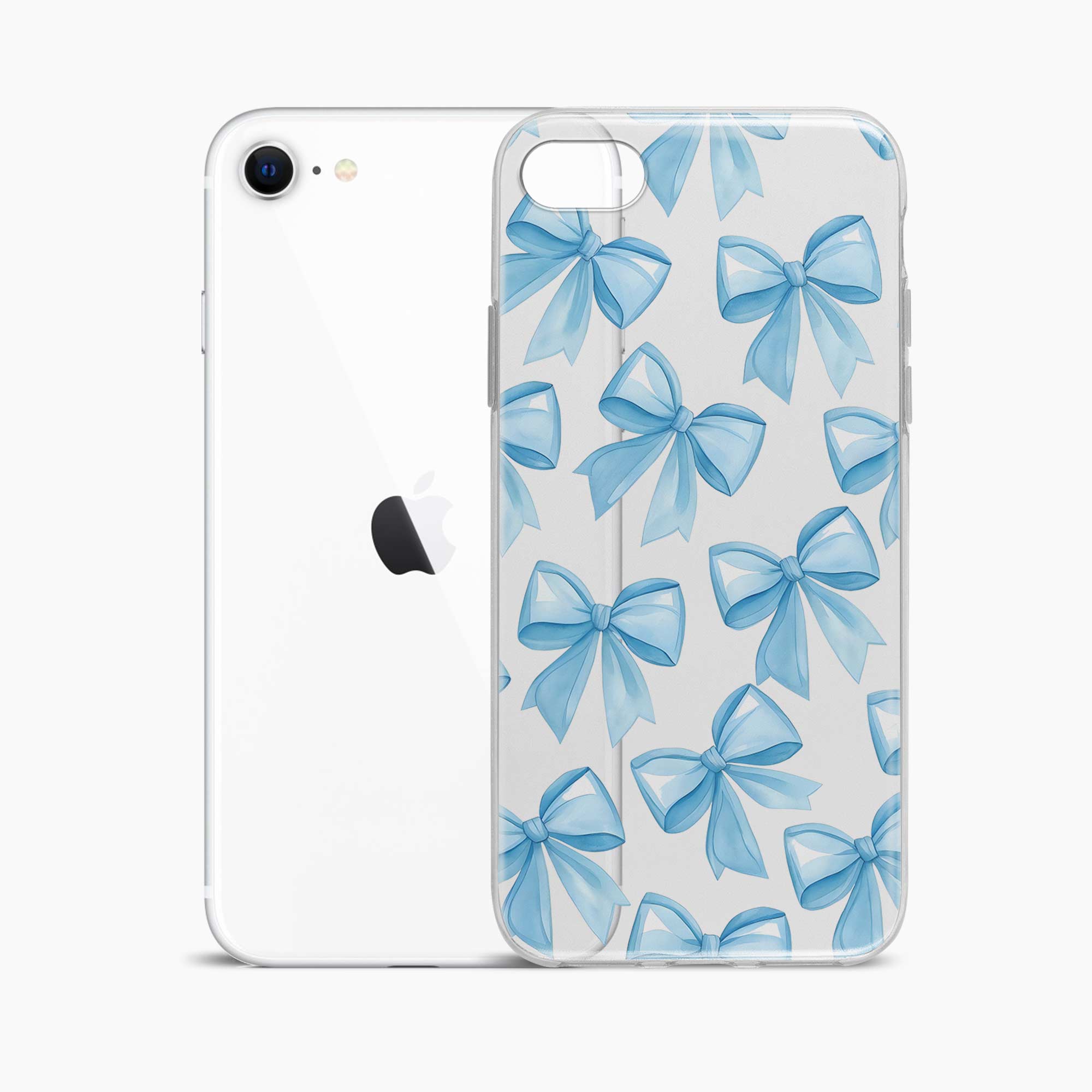 Bow Design iPhone SE Silicone Back Cover