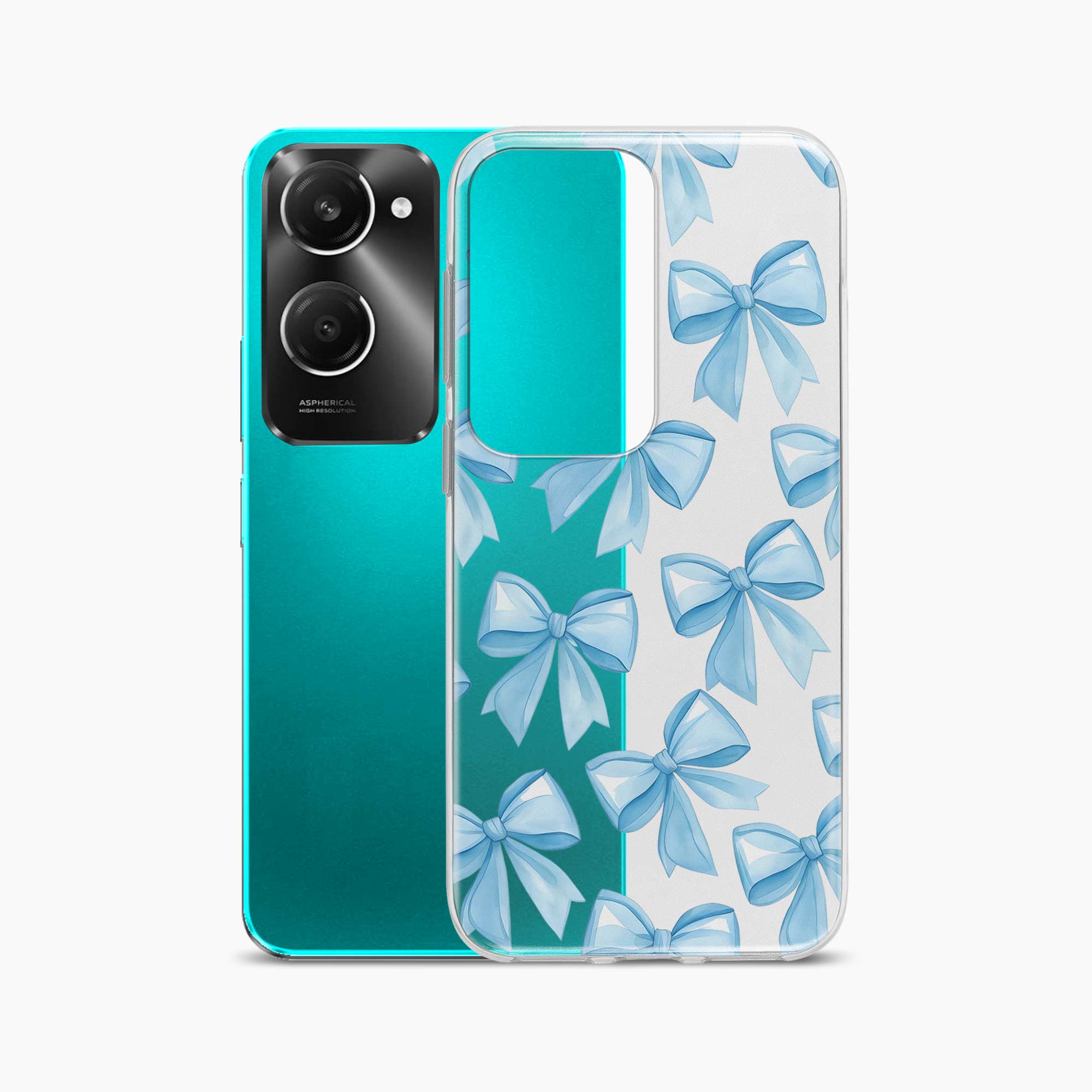 Bow Design Iqoo Z9 Lite 5G Silicone Back Cover