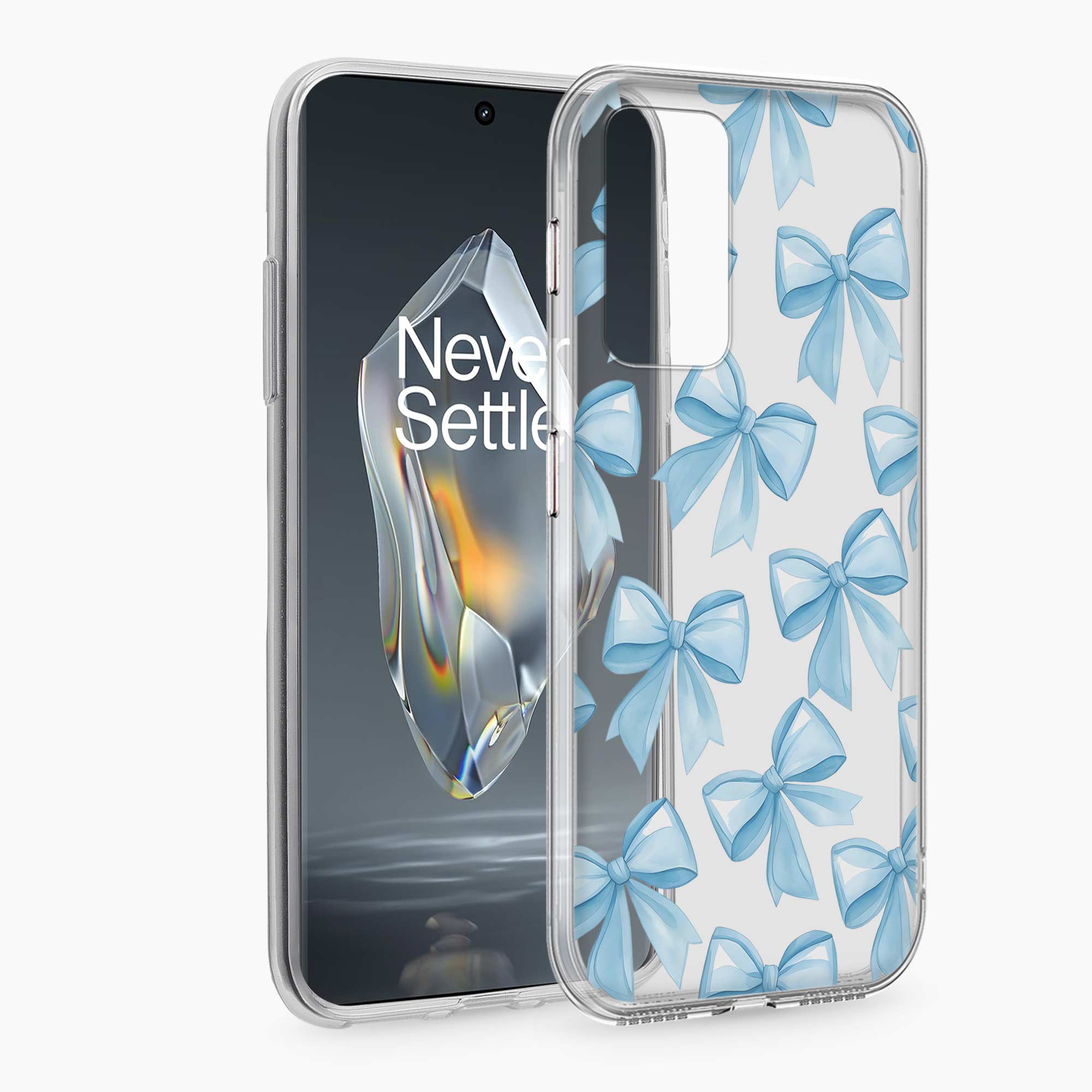 Bow Design OnePlus 9RT Silicone Back Cover