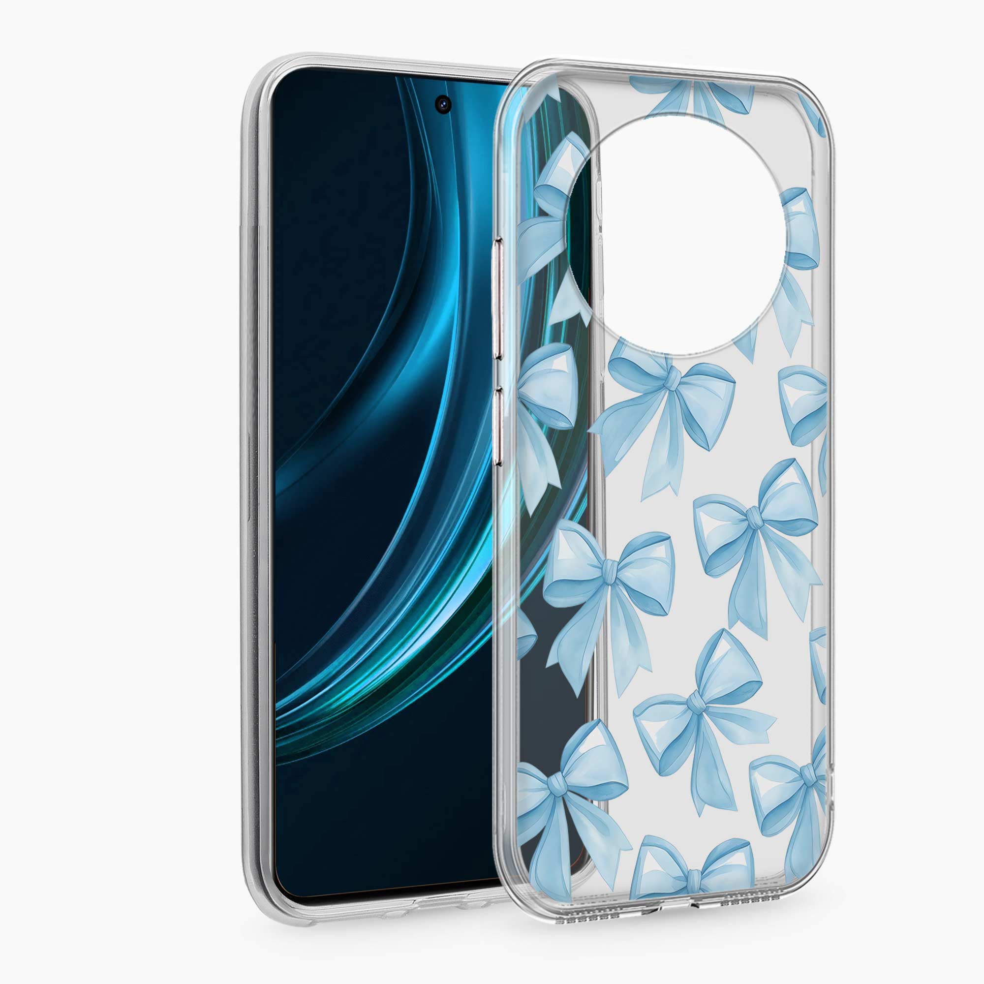 Bow Design Realme 13 Pro 5G Silicone Back Cover