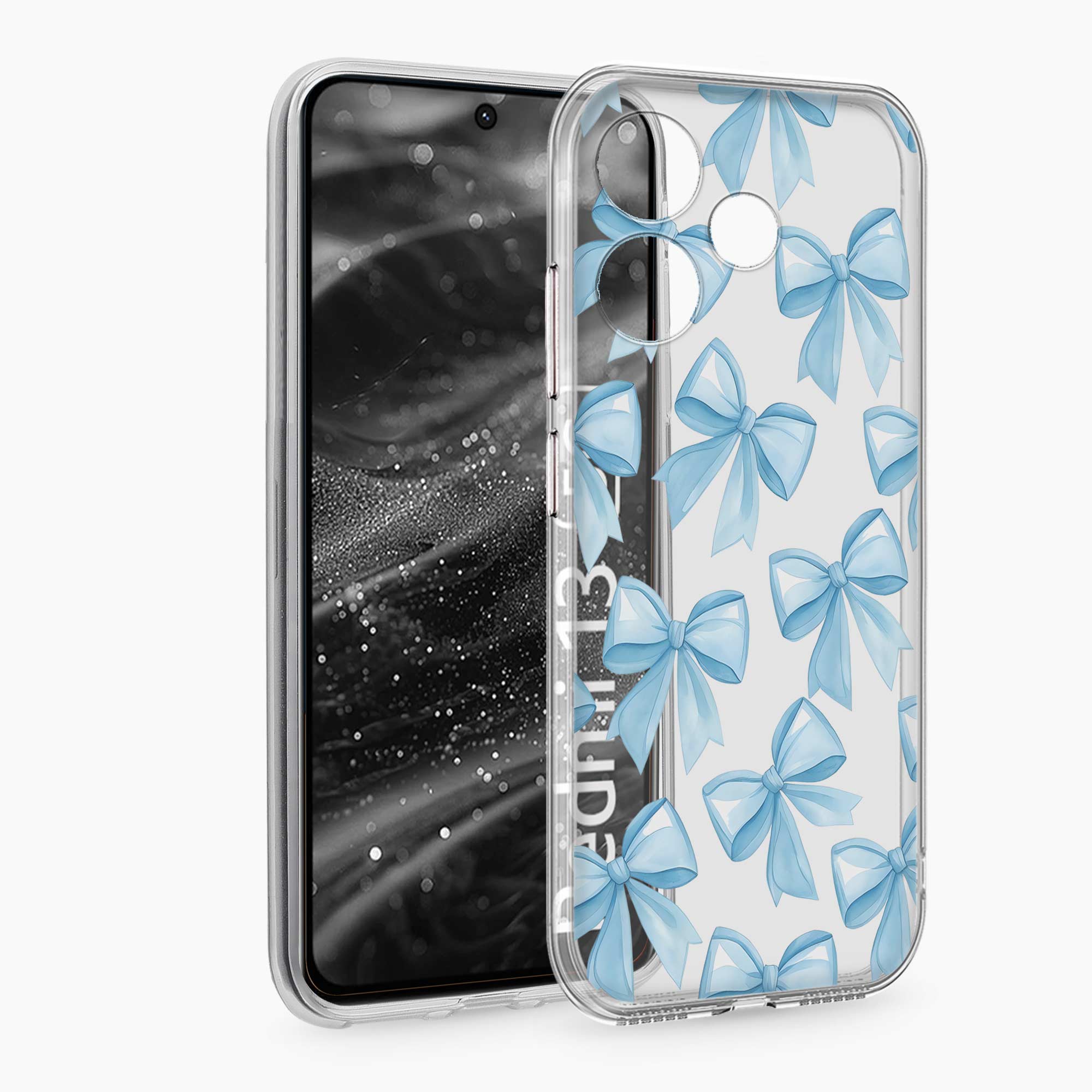 Bow Design Realme Gt 6 5G Silicone Back Cover