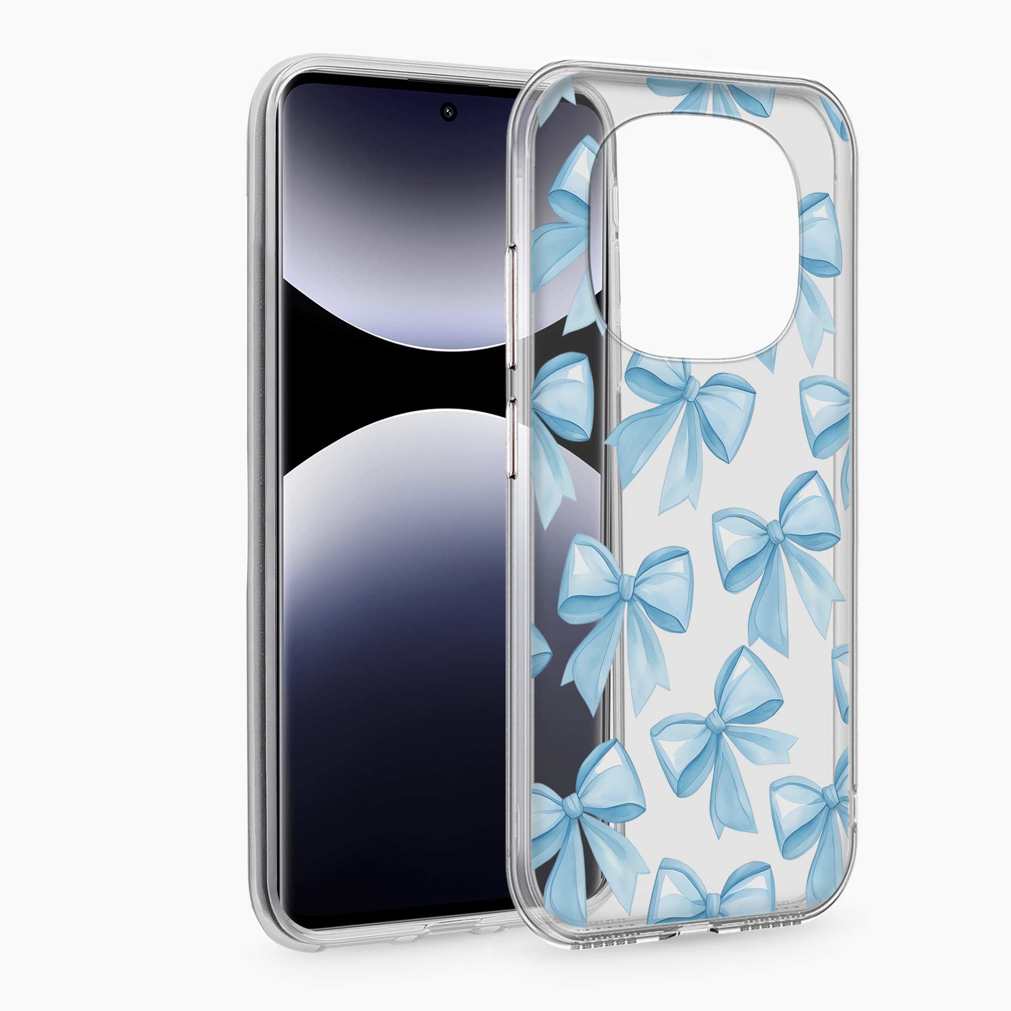 Bow Design Redmi Note 14 Pro Plus 5G Silicone Back Cover