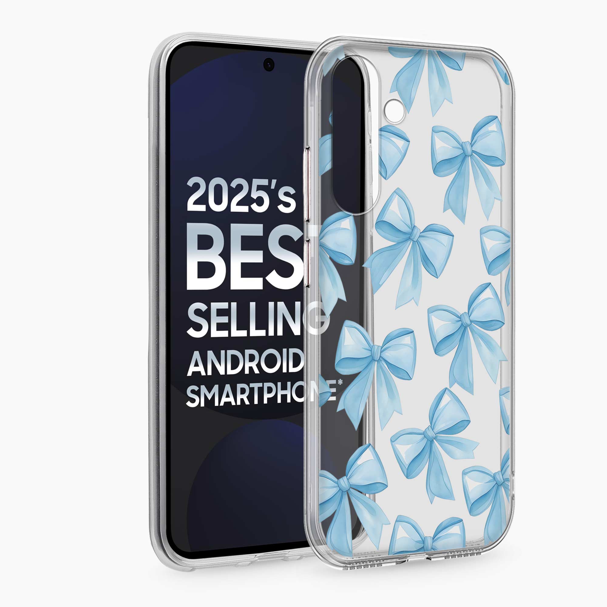 Bow Design Samsung S24 FE Silicone Back Cover