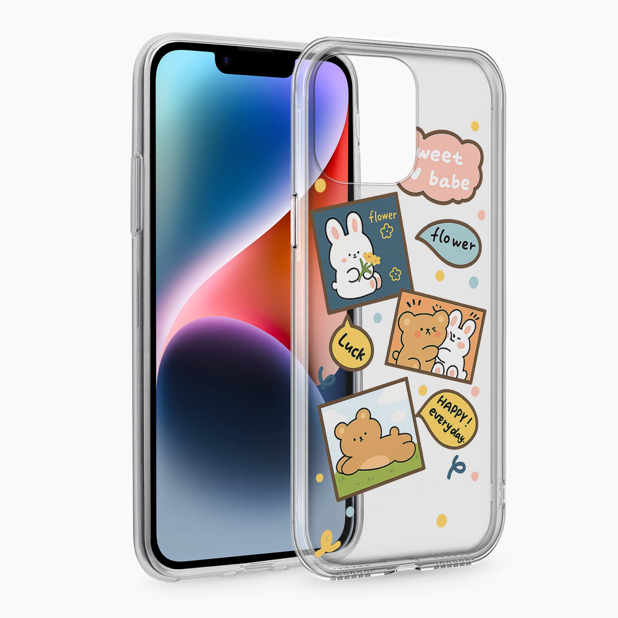 Cute Teddy iPhone 11 Pro Silicone Back Cover