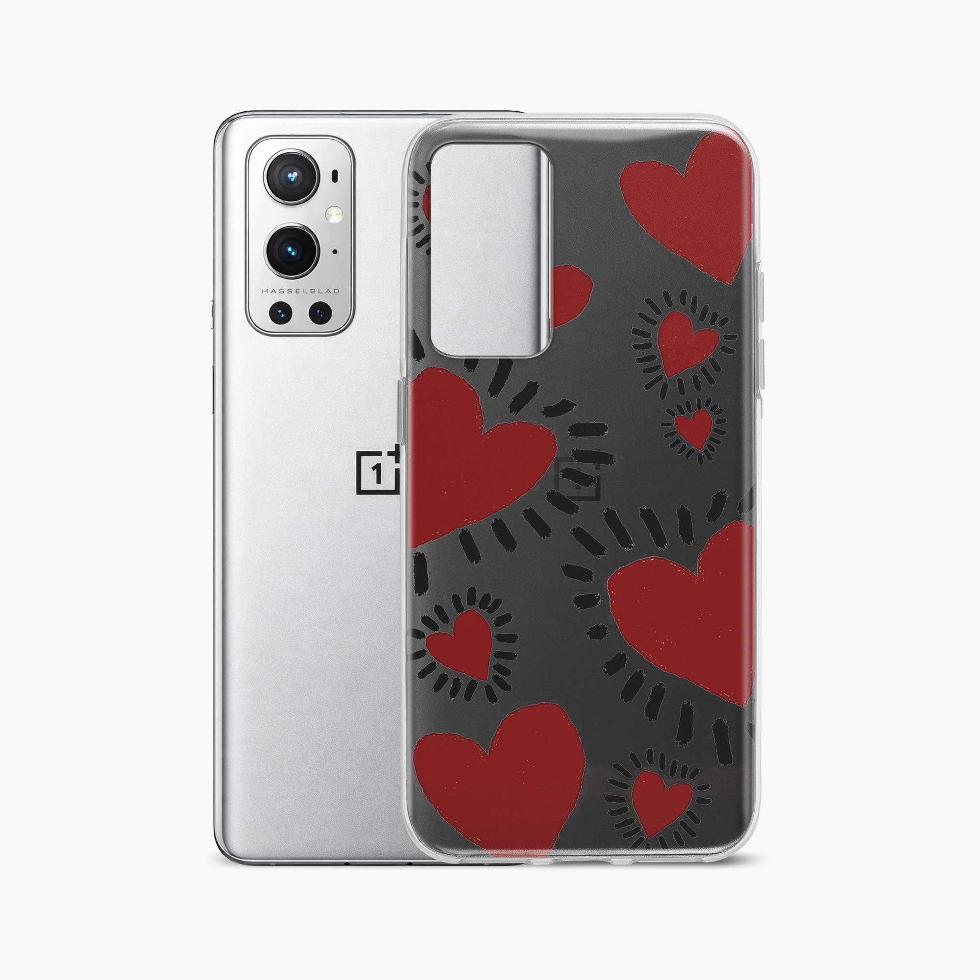 Dark Hearts OnePlus 9 Pro Silicone Back Cover