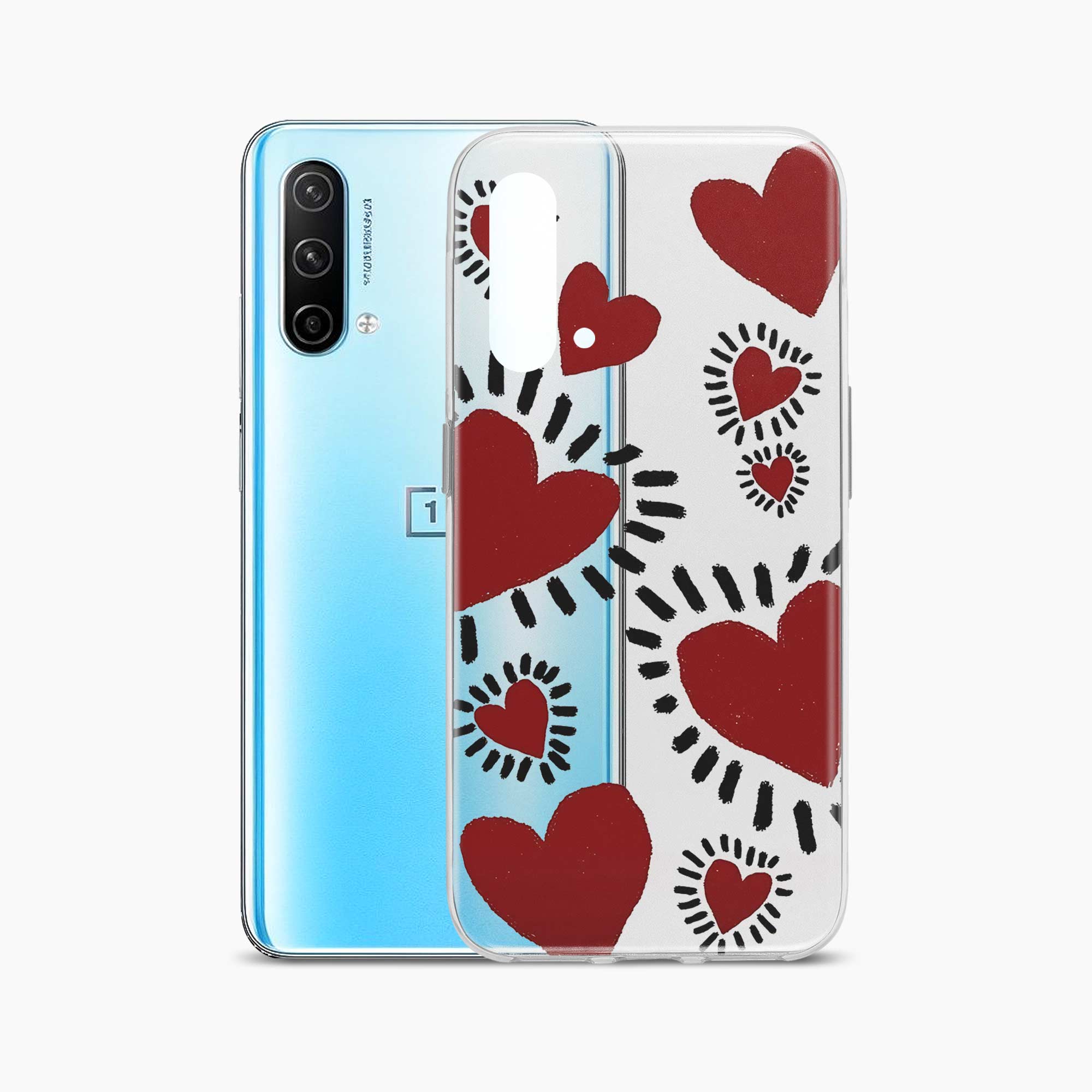 Dark Hearts OnePlus Nord CE 5G Silicone Back Cover