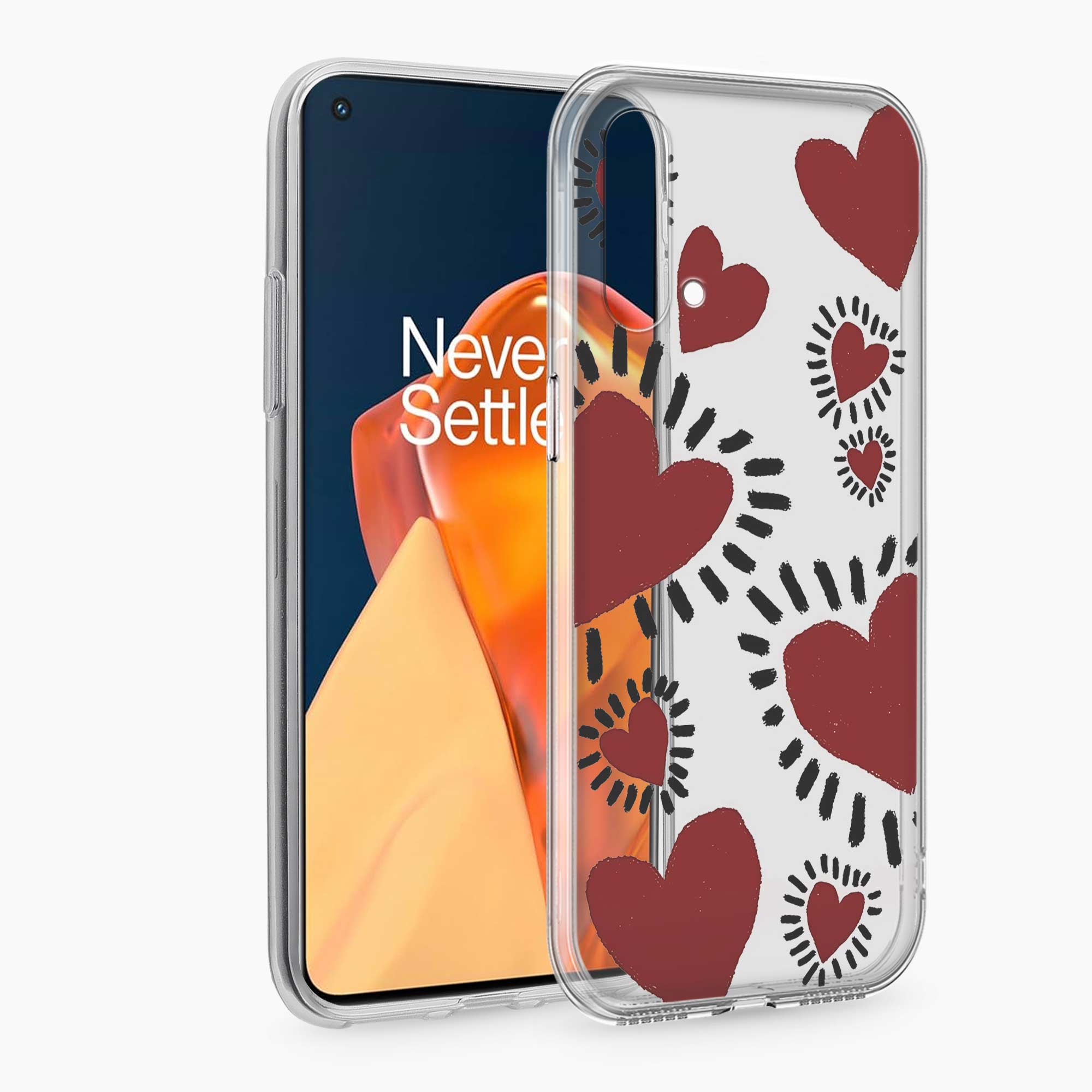 Dark Hearts OnePlus Nord CE 5G Silicone Back Cover