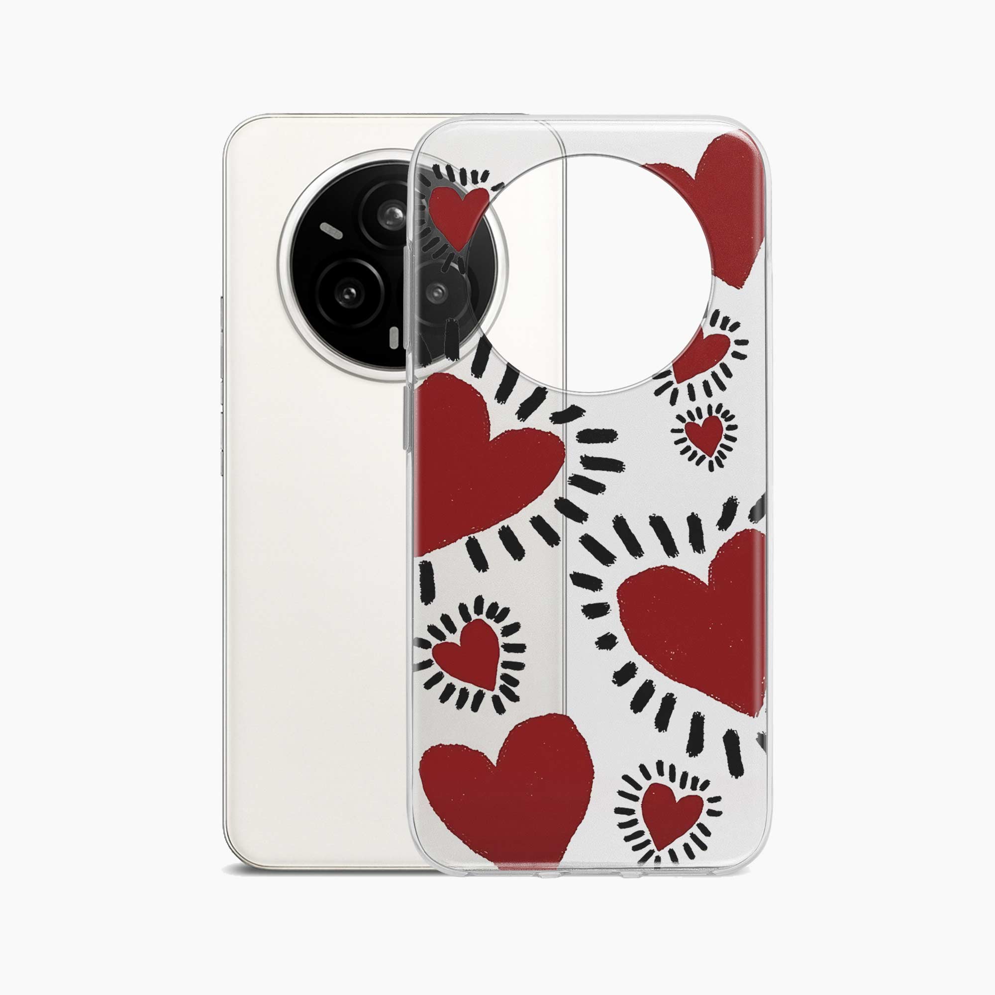 Dark Hearts Realme 14 Pro 5G Silicone Back Cover