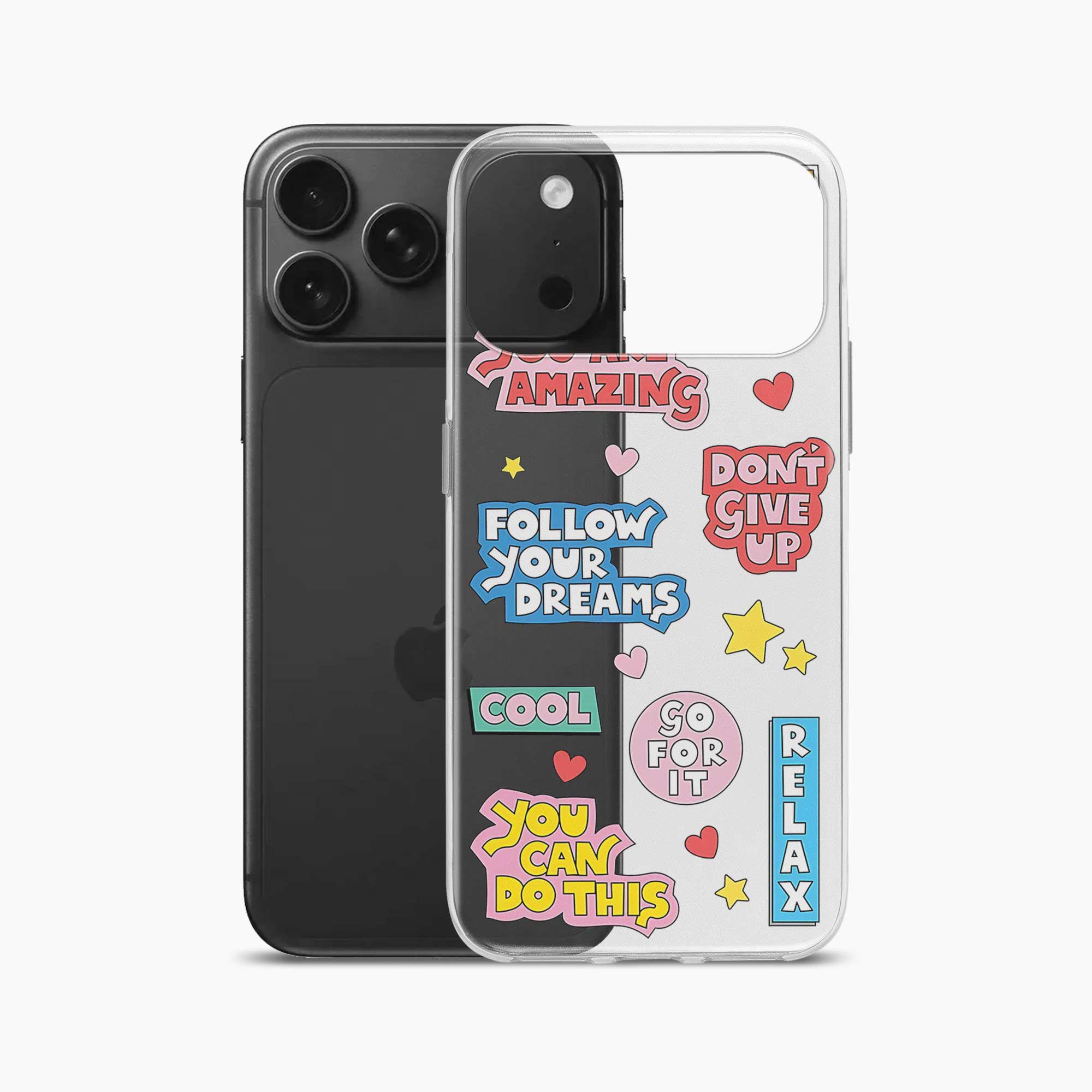 Dream Big iPhone 17 Pro Max Silicone Back Cover